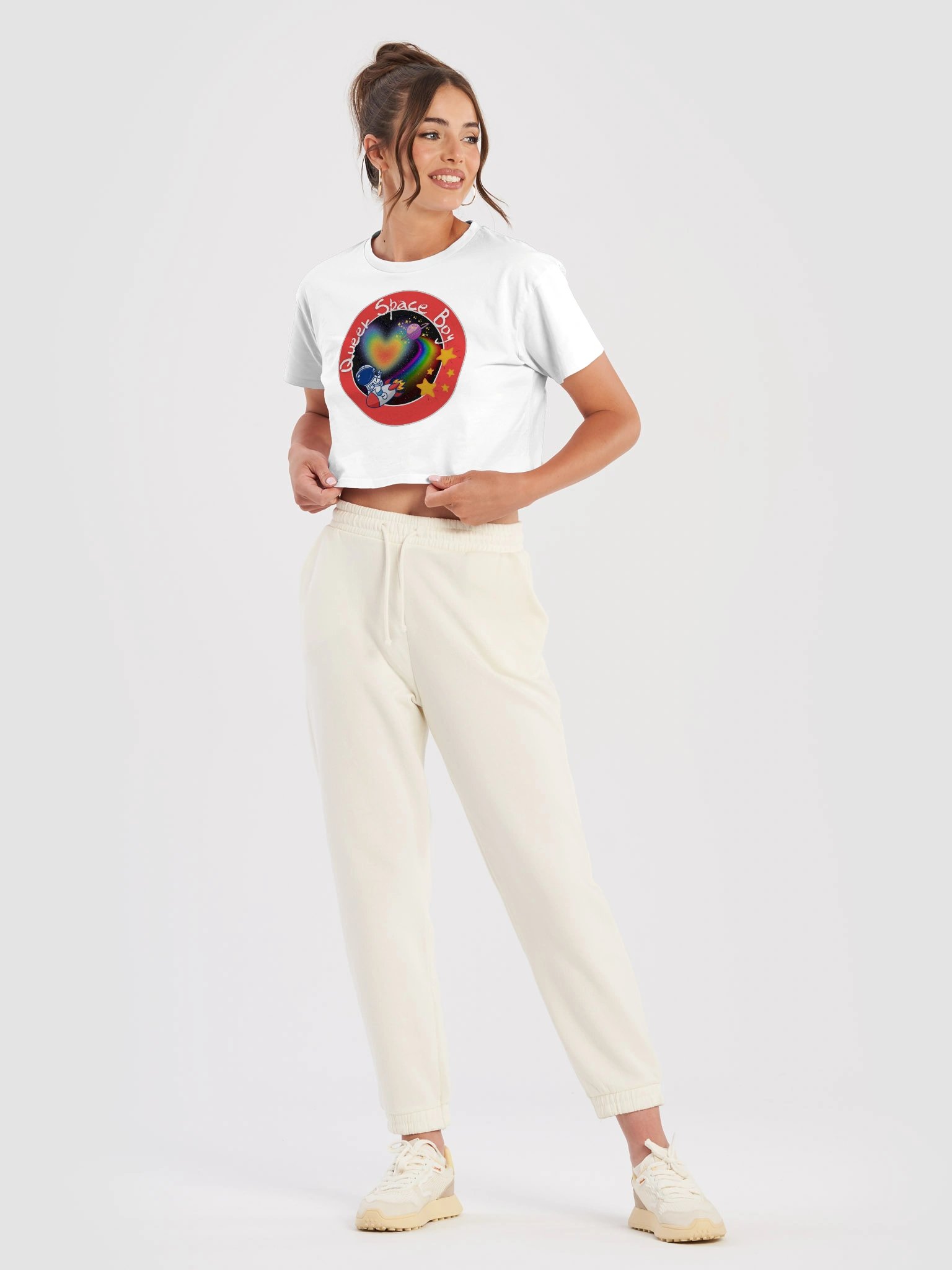 Queer Space Boy Crop Top product image (6)