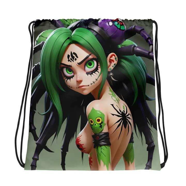 Supernatural Stitched Doll Drawstring Bag product image (1)
