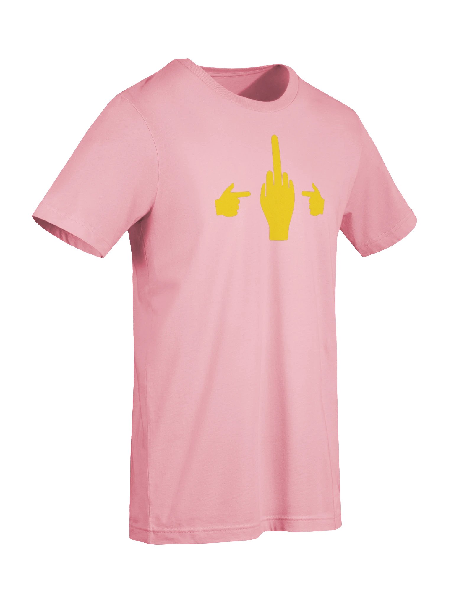 No Middle Finger Point ShopCo Yellow Unisex Tee product image (13)