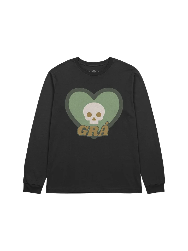 Grá (Love) Skull Long Sleeve Tee product image (1)