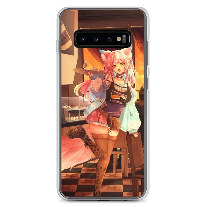 Working the Cafe Samsung® Clear Case product image (2)