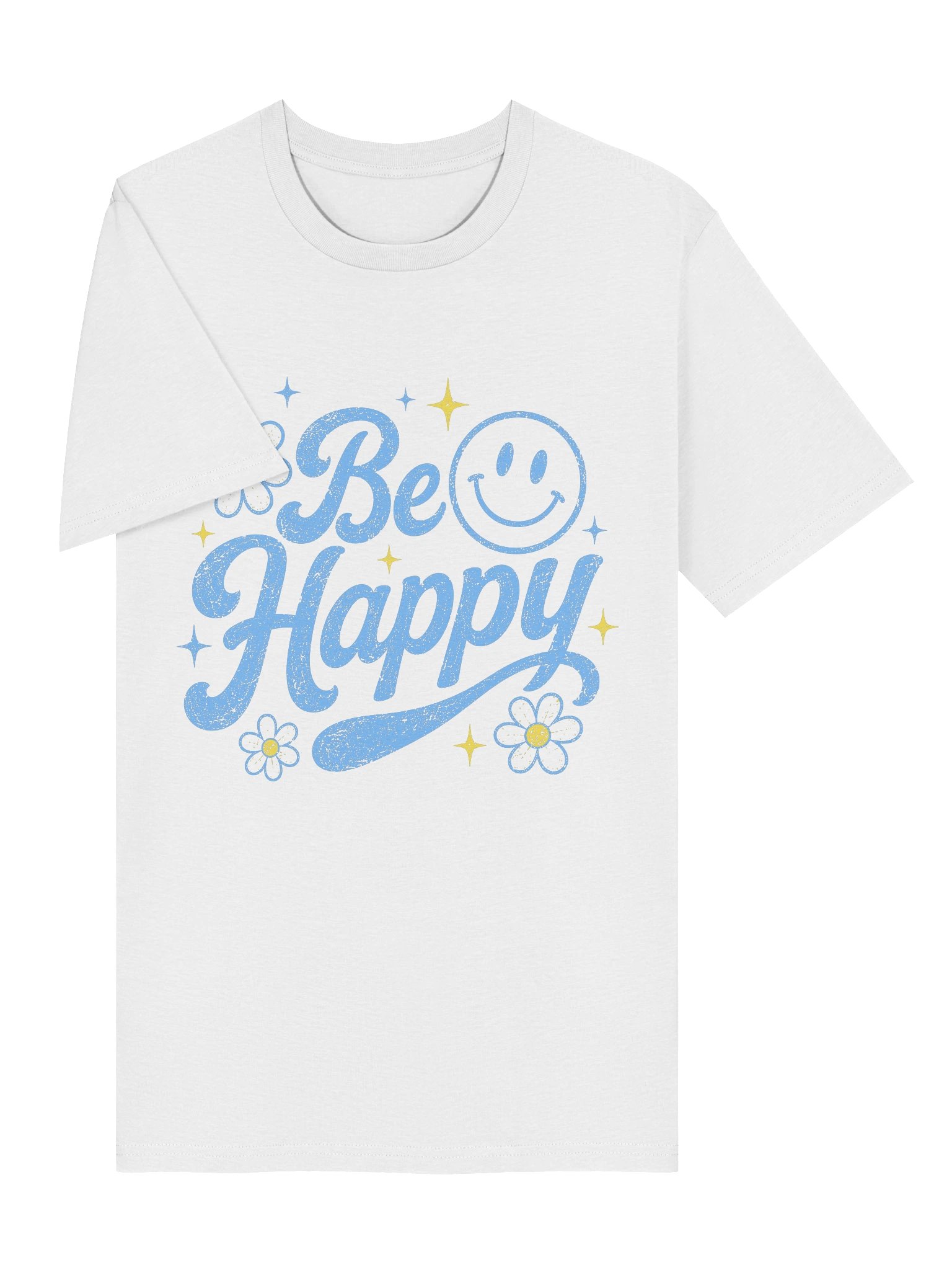 Be Happy Floral Retro Smile product image (2)