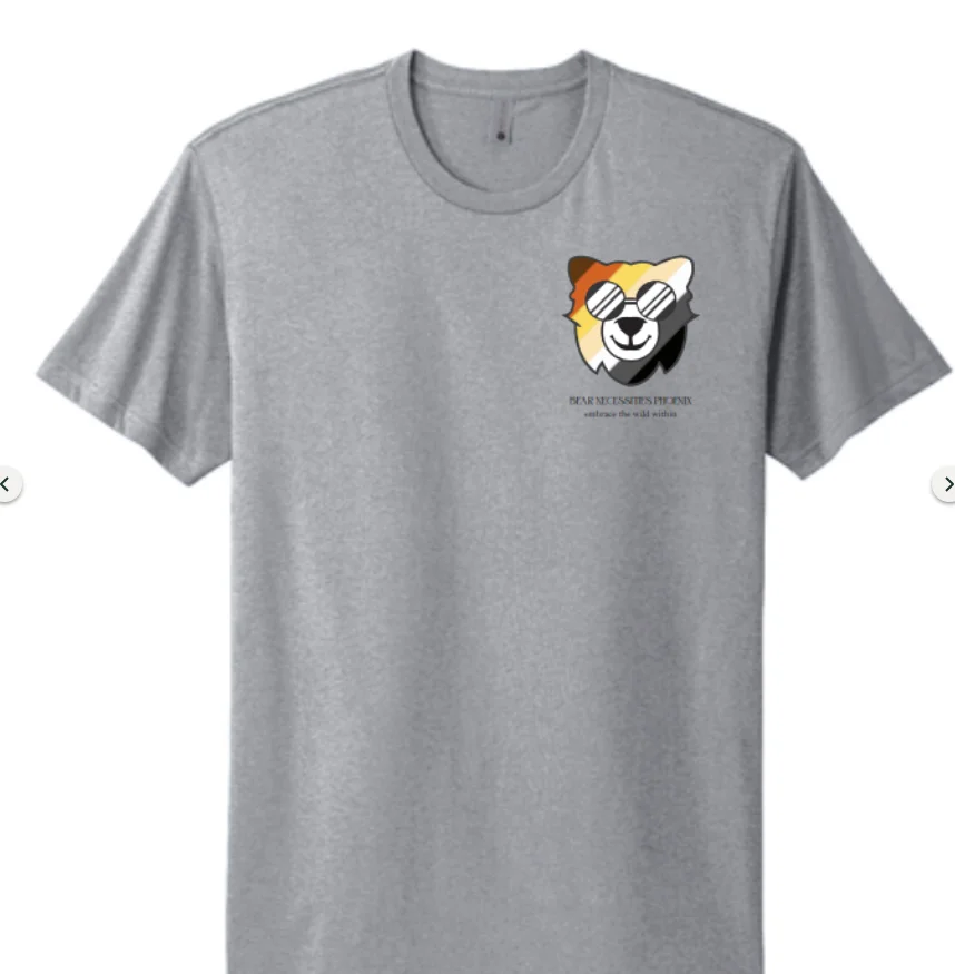 Bear Necessities T-Shirt Bear Pride Logo Left Chest product image (1)