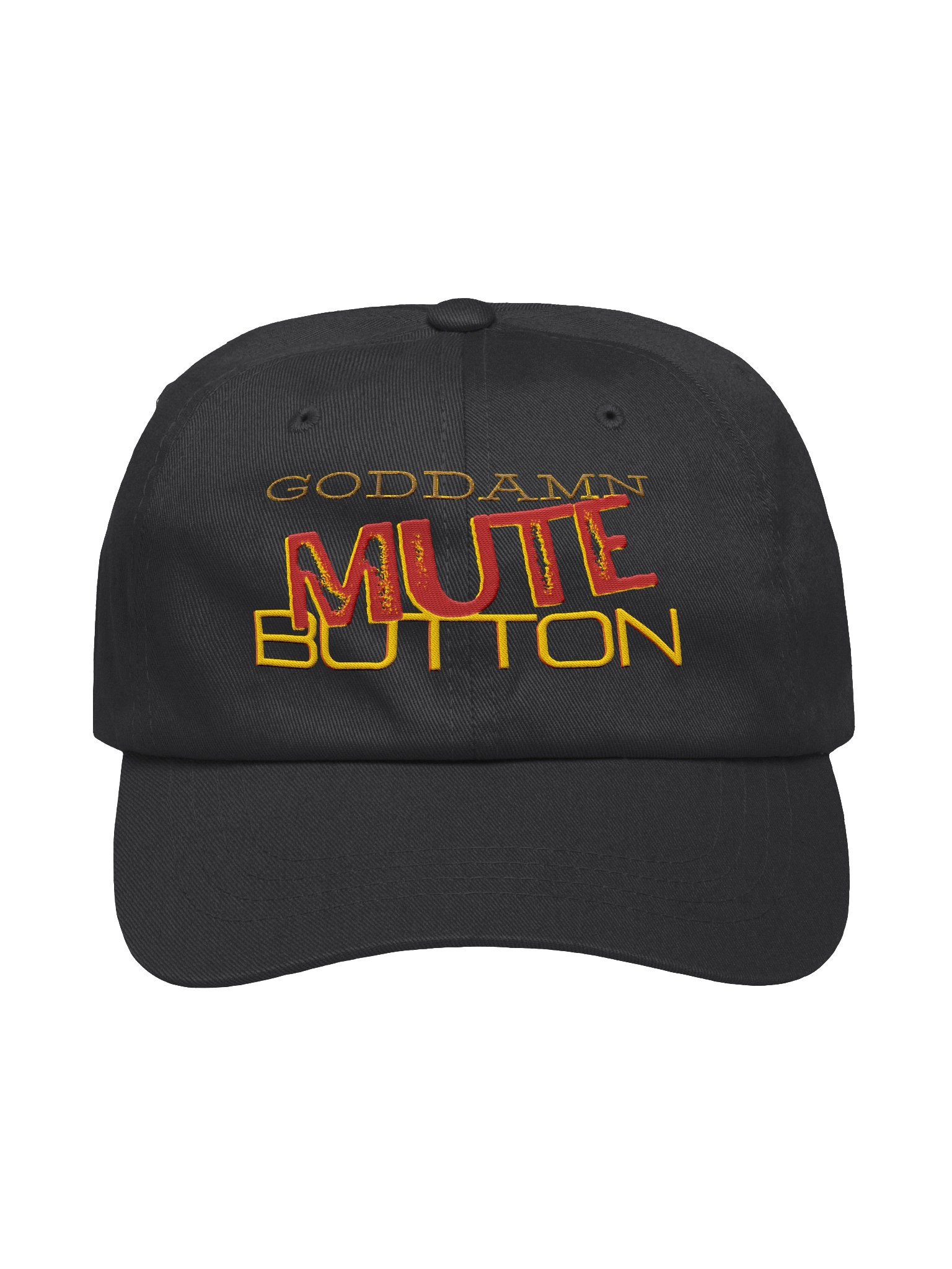 Bold MUTE Button Classic Dad Hat product image (4)