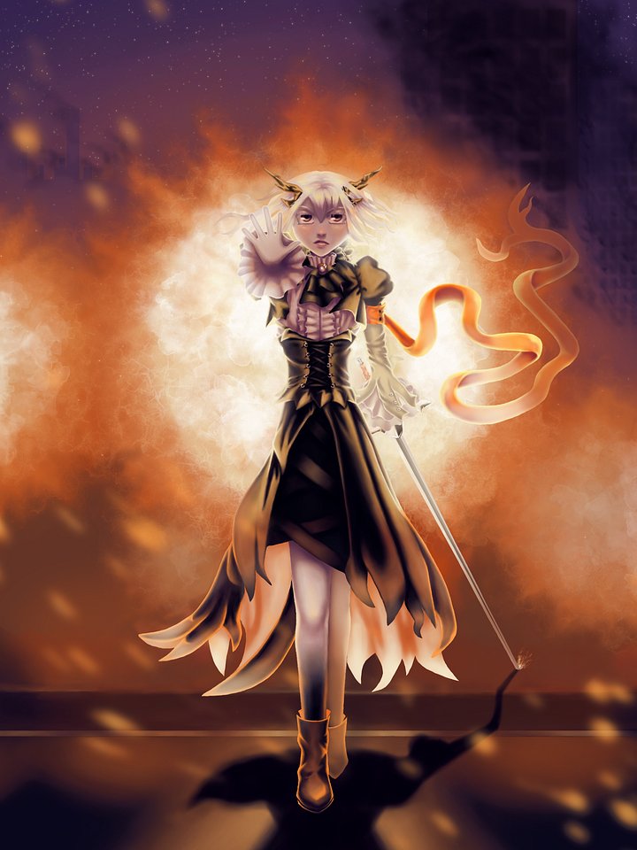 Arknights Talulah: Deathless Inferno .kra file product image (1)