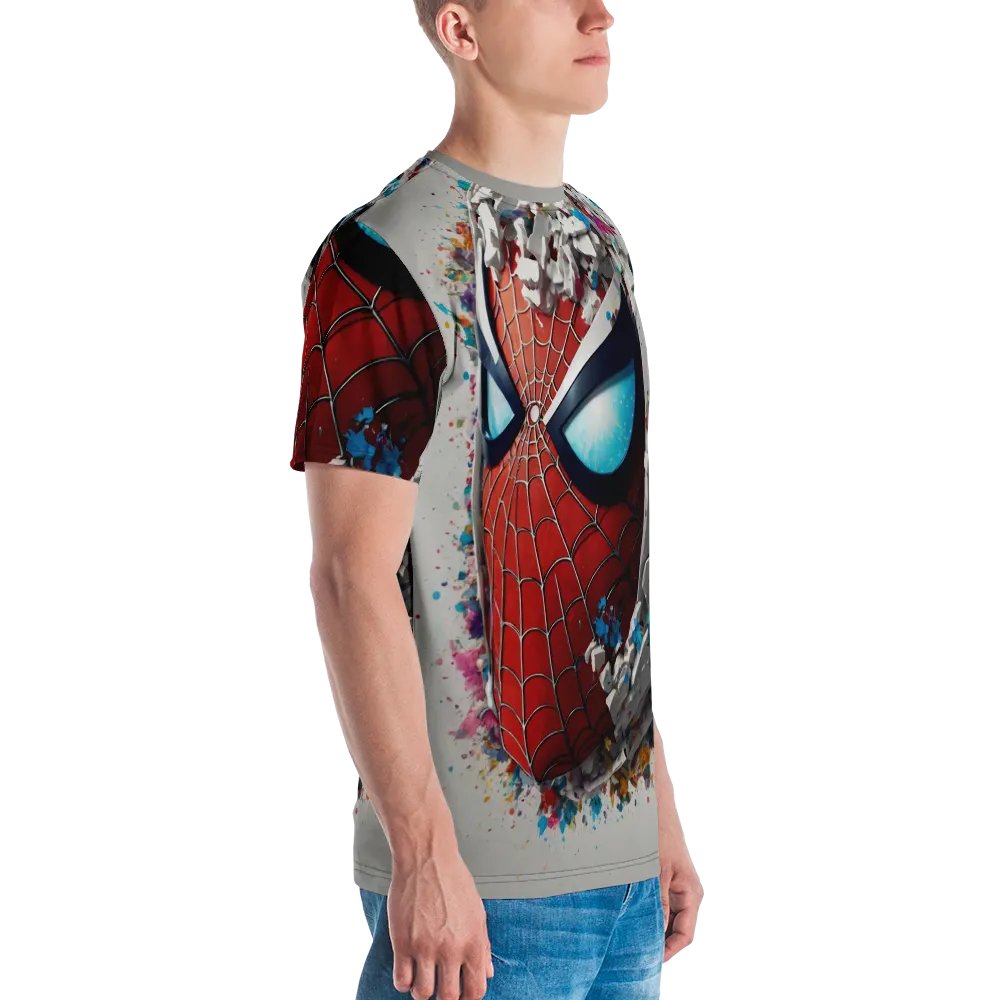 Spiderman Mask T shirt product image (3)