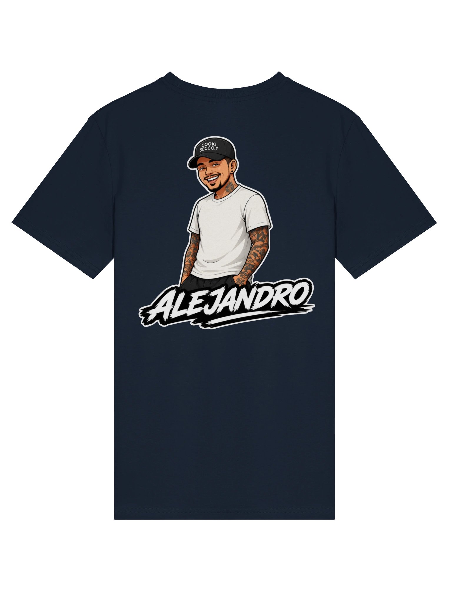 Alejandro Cartoon Graphic Tee product image (86)