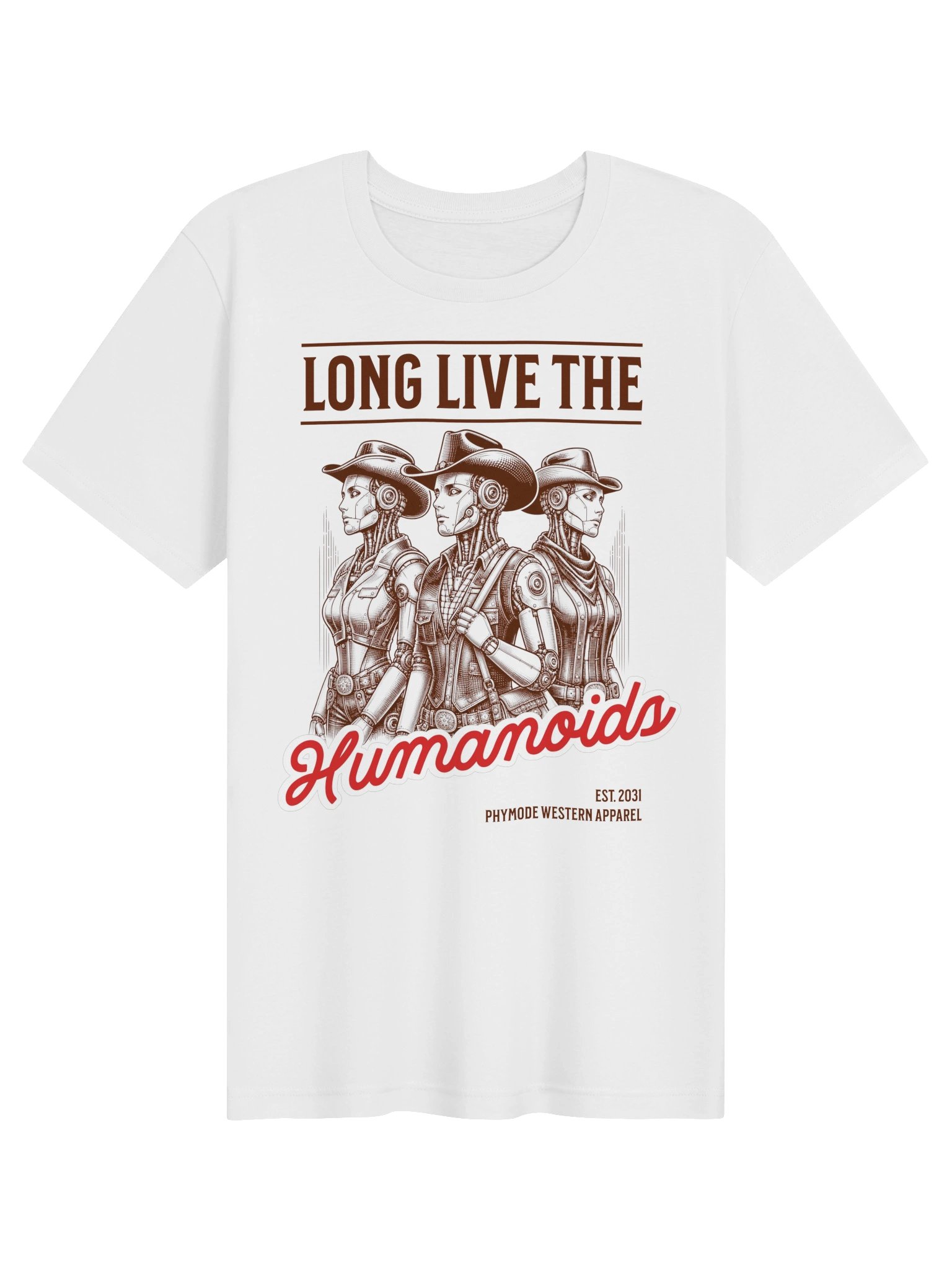 Long Live the Humanoids | Western Wear Tee product image (1)