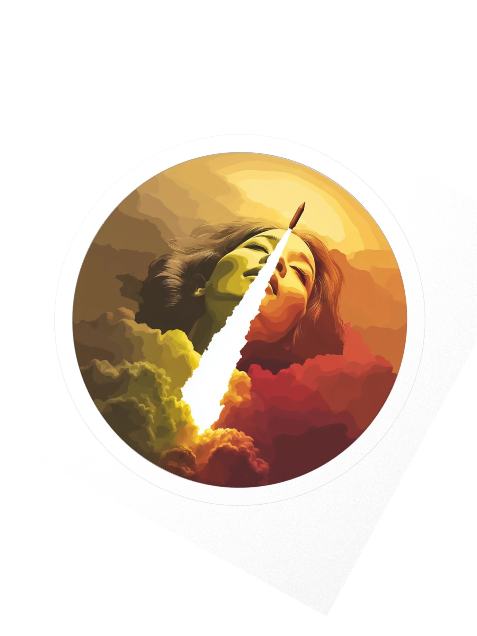 Rocket Bliss Sticker product image (2)