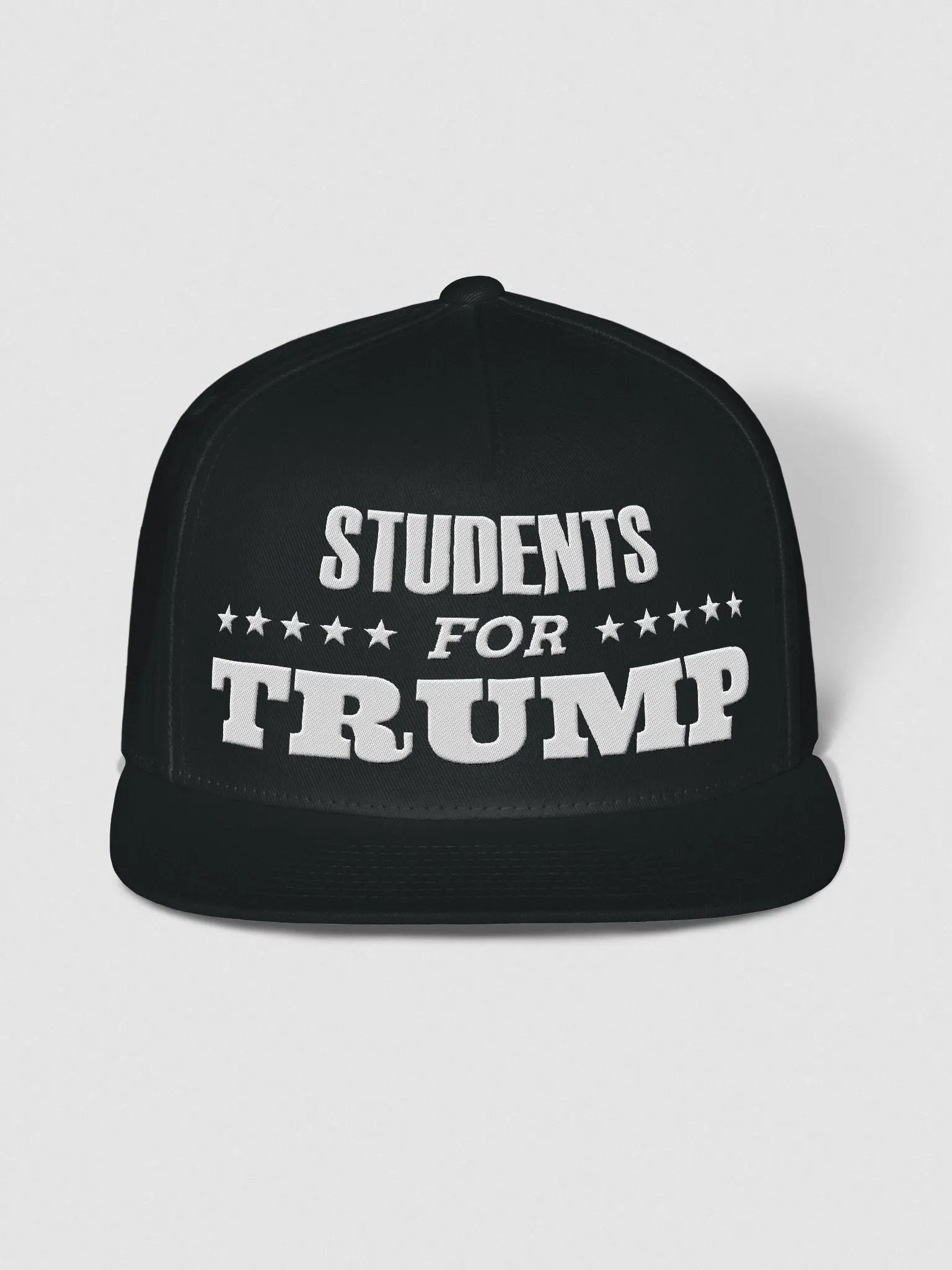 STUDENTS FOR TRUMP Flat Snapback Cap product image (1)