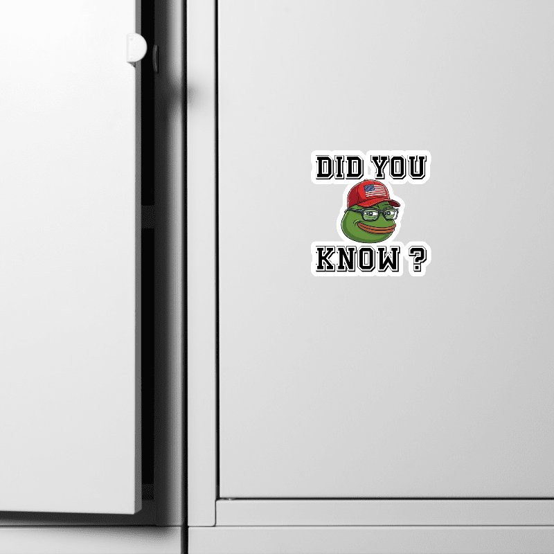 Did You Know? - Vinyl Decal product image (4)