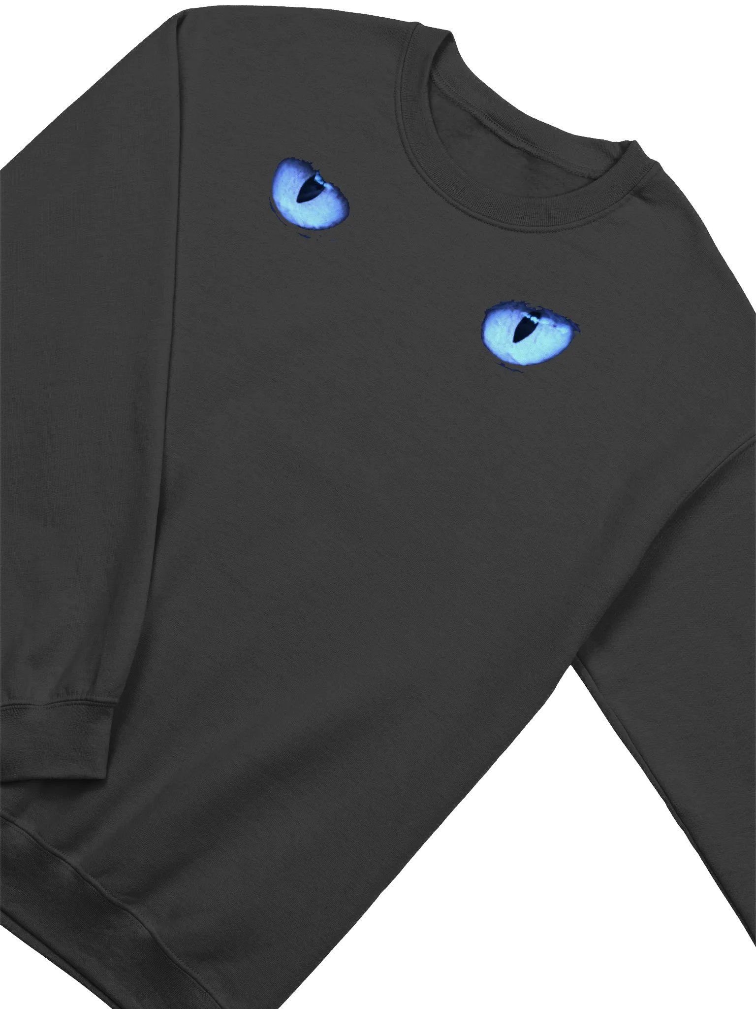 CAT EYES BLUE SWEATSHIRT product image (3)