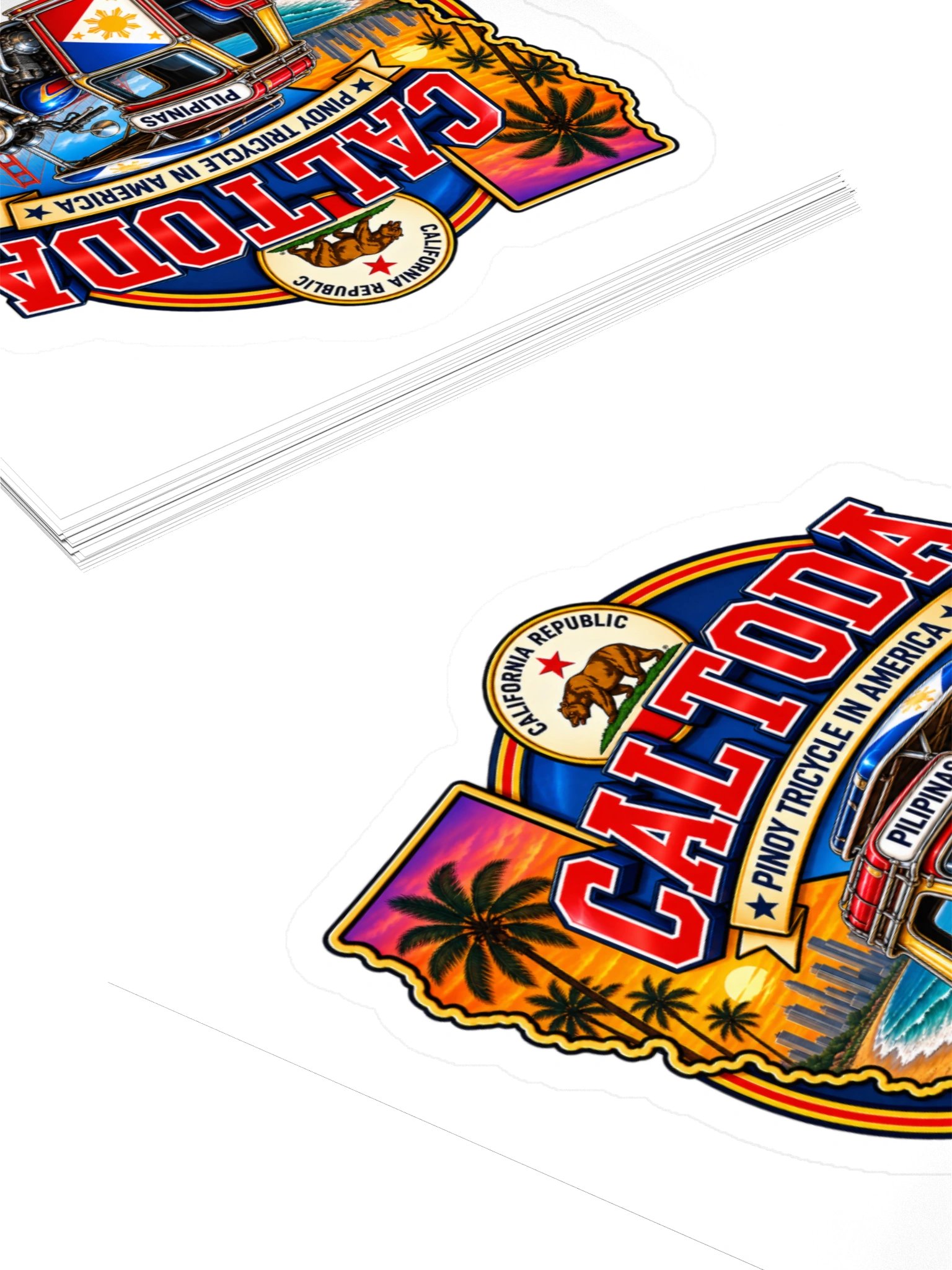 CAL TODA STICKERS (COST = $2.29) product image (10)