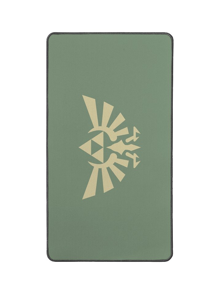 Hero of Time Crest Desk Mat product image (1)