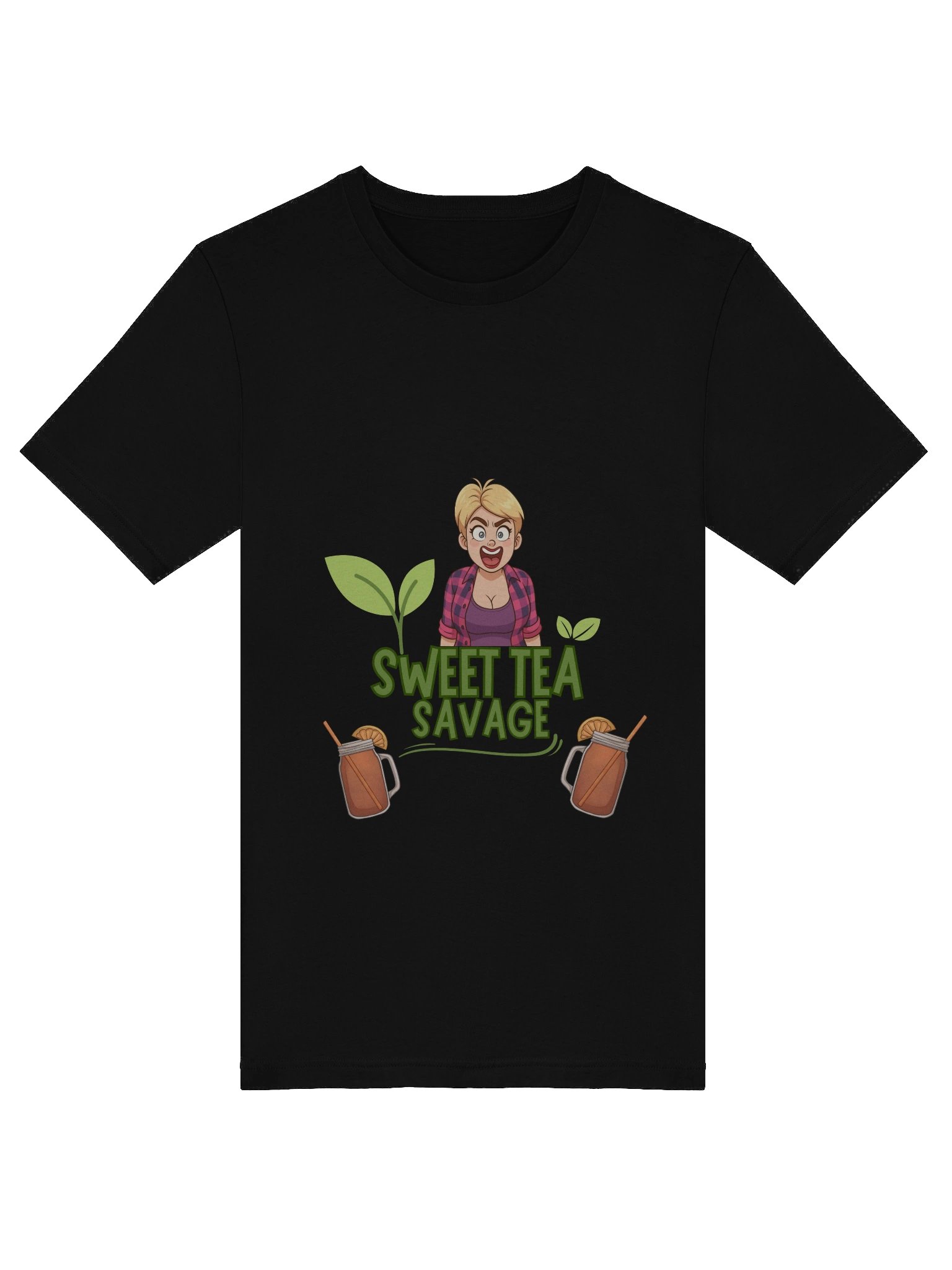 Sweet Tea Savage Tee for Women🍹💋 product image (5)