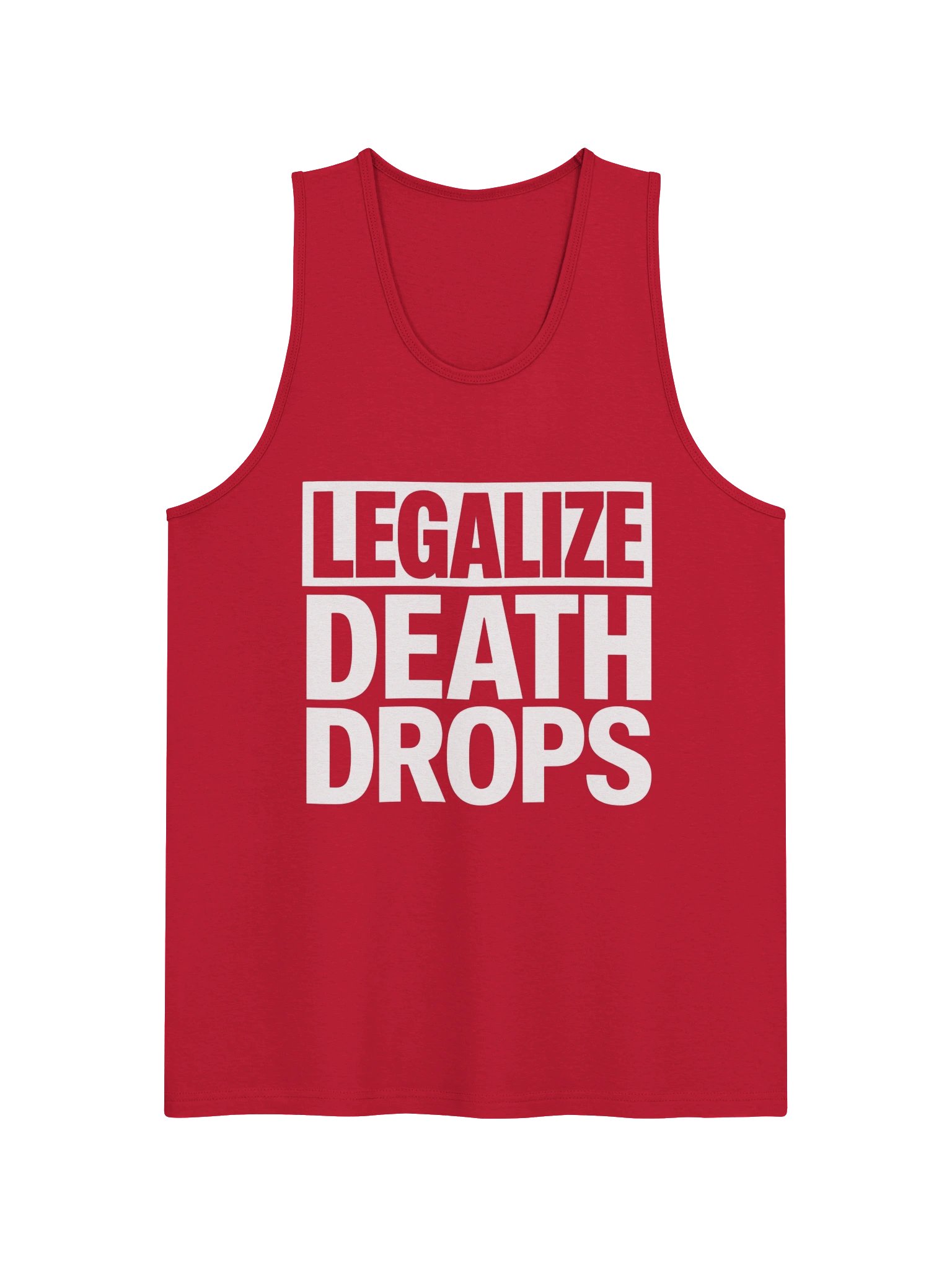Legalize Death Drops Drag Tank product image (1)