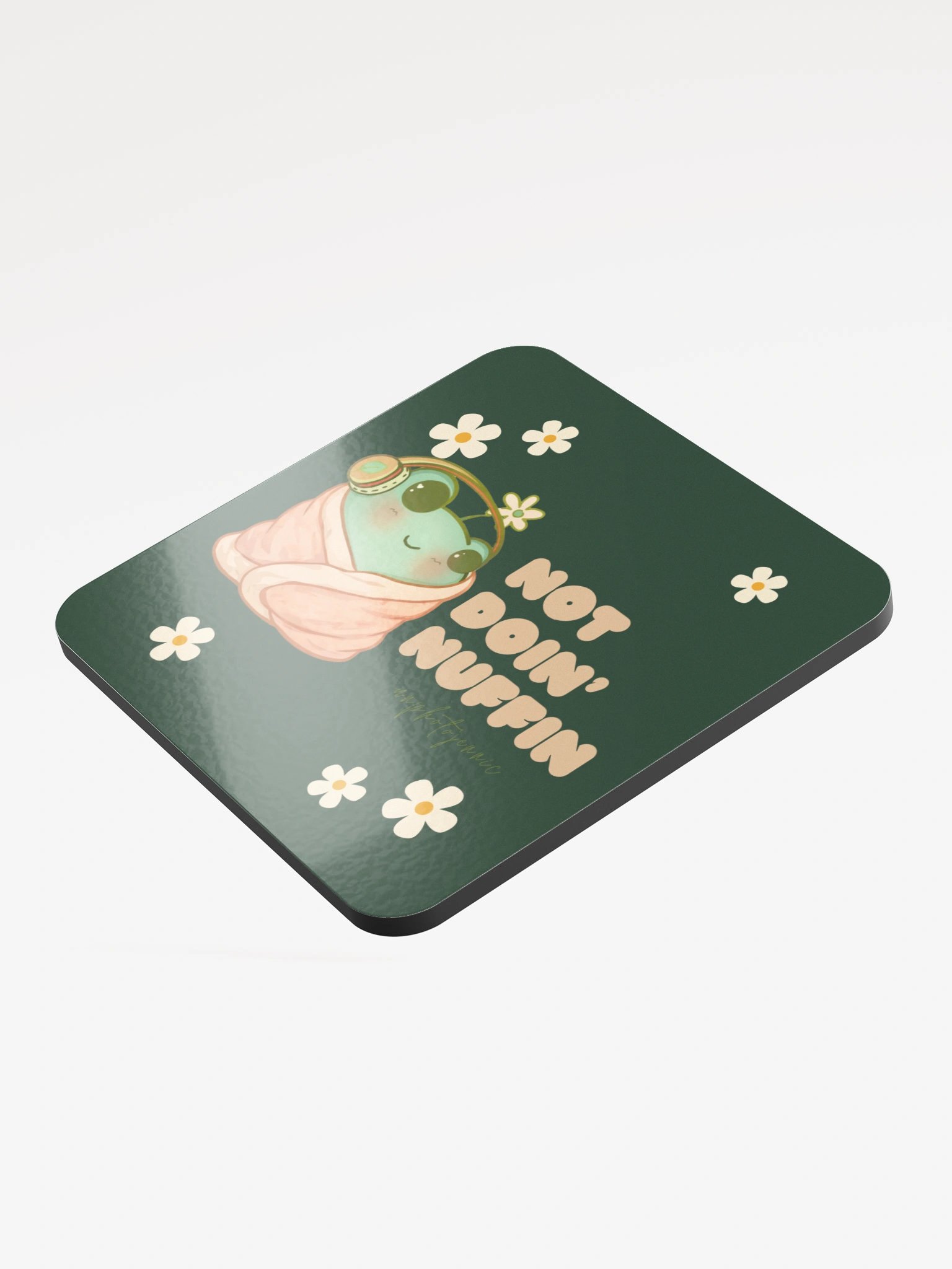 Not Doin Nuffin Coaster product image (3)