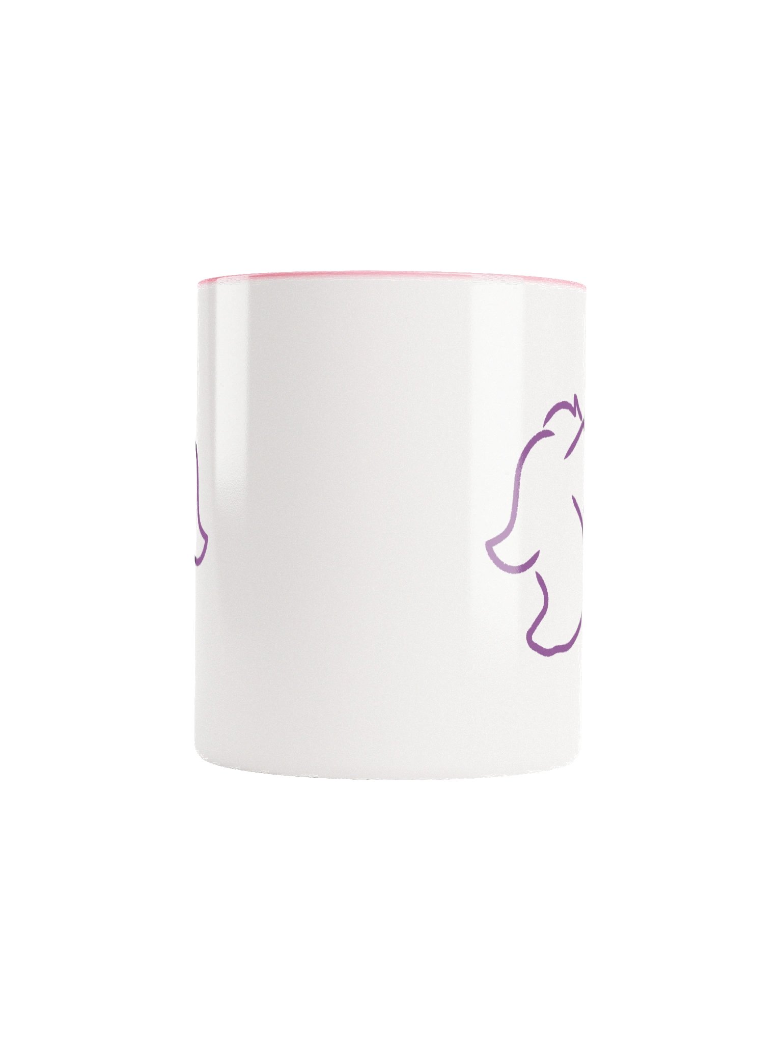Rayne white & pink mug product image (5)