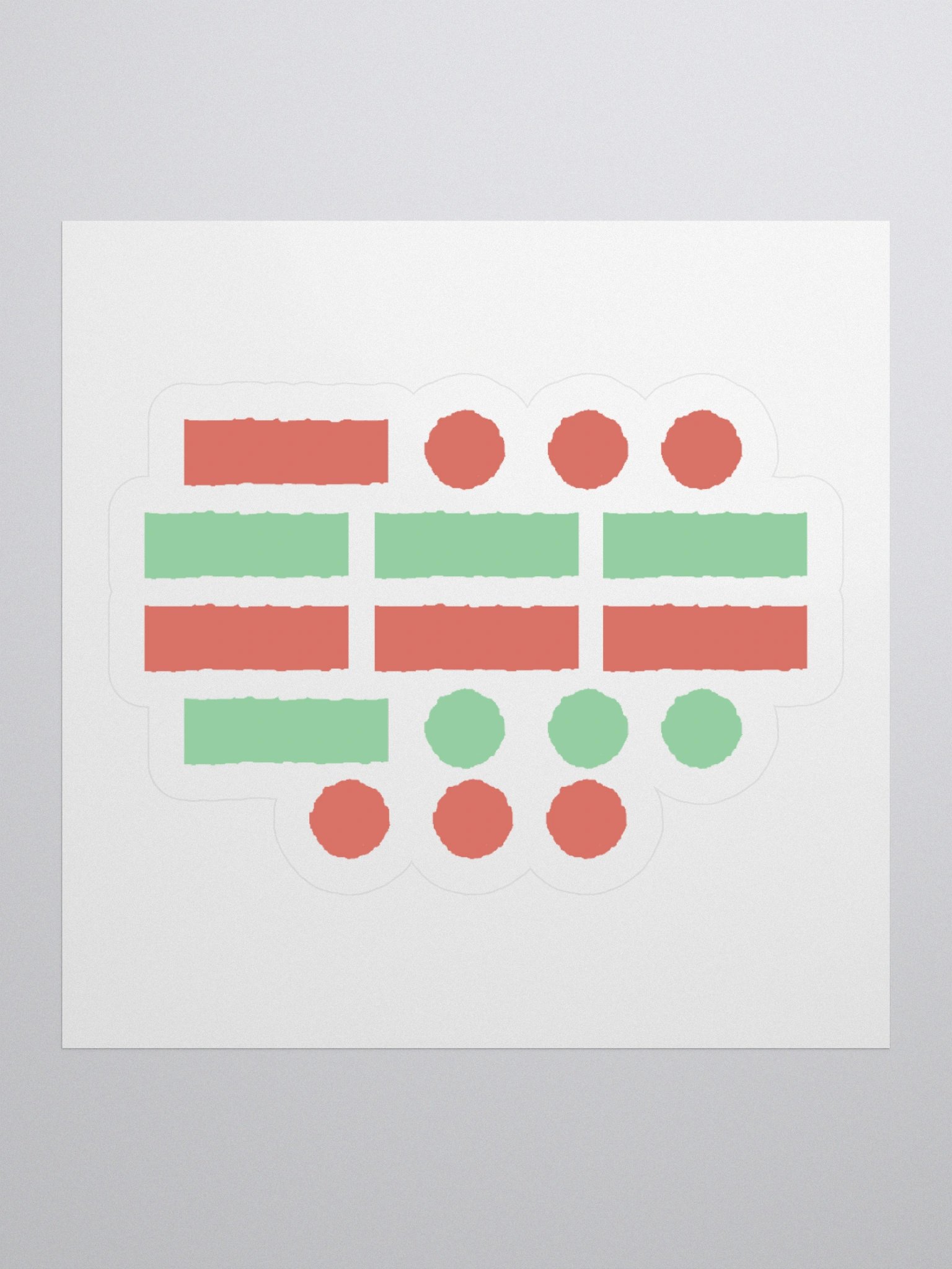 Morse Code Sticker product image (1)