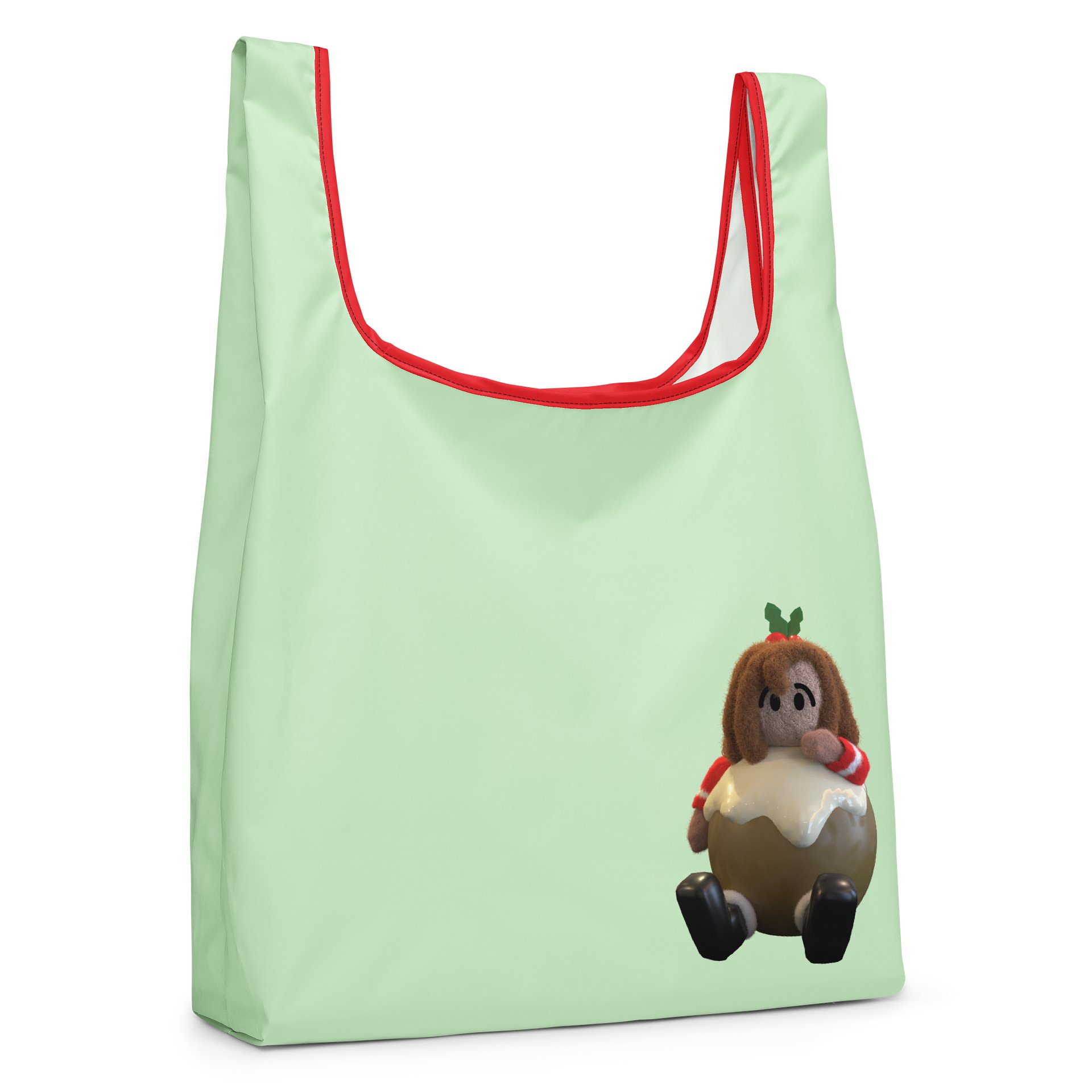 Christmas Pudding (Me!) Print Shopping Bag product image (4)