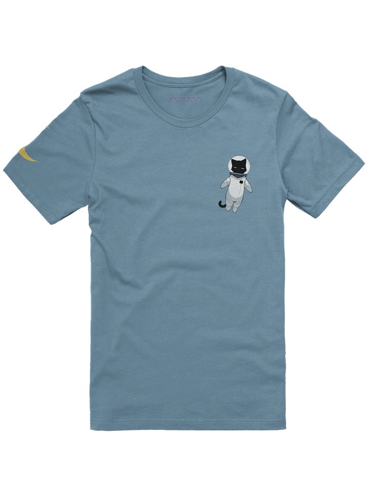 Sleepy Space Kitty Unisex T-Shirt product image (5)