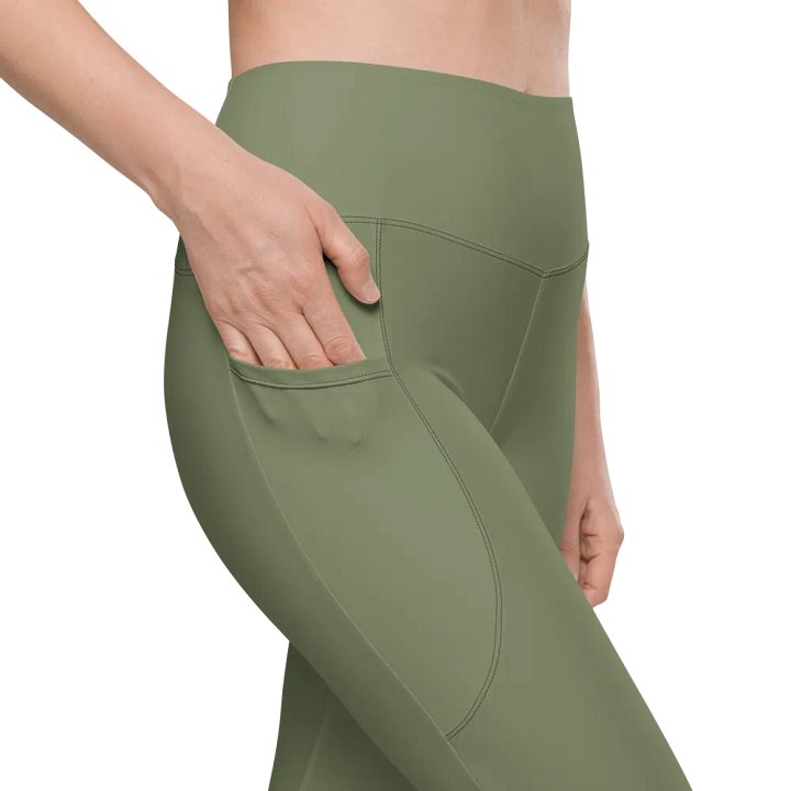 Garden green Leggings with Pockets product image (2)
