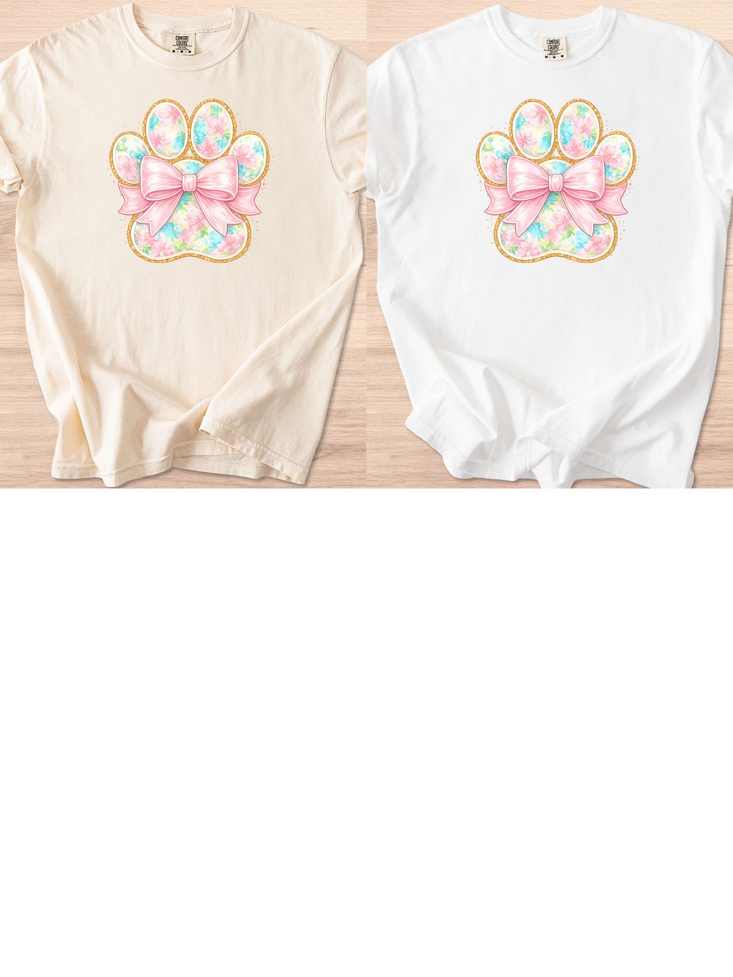 Floral Preppy Paw Tee product image (53)