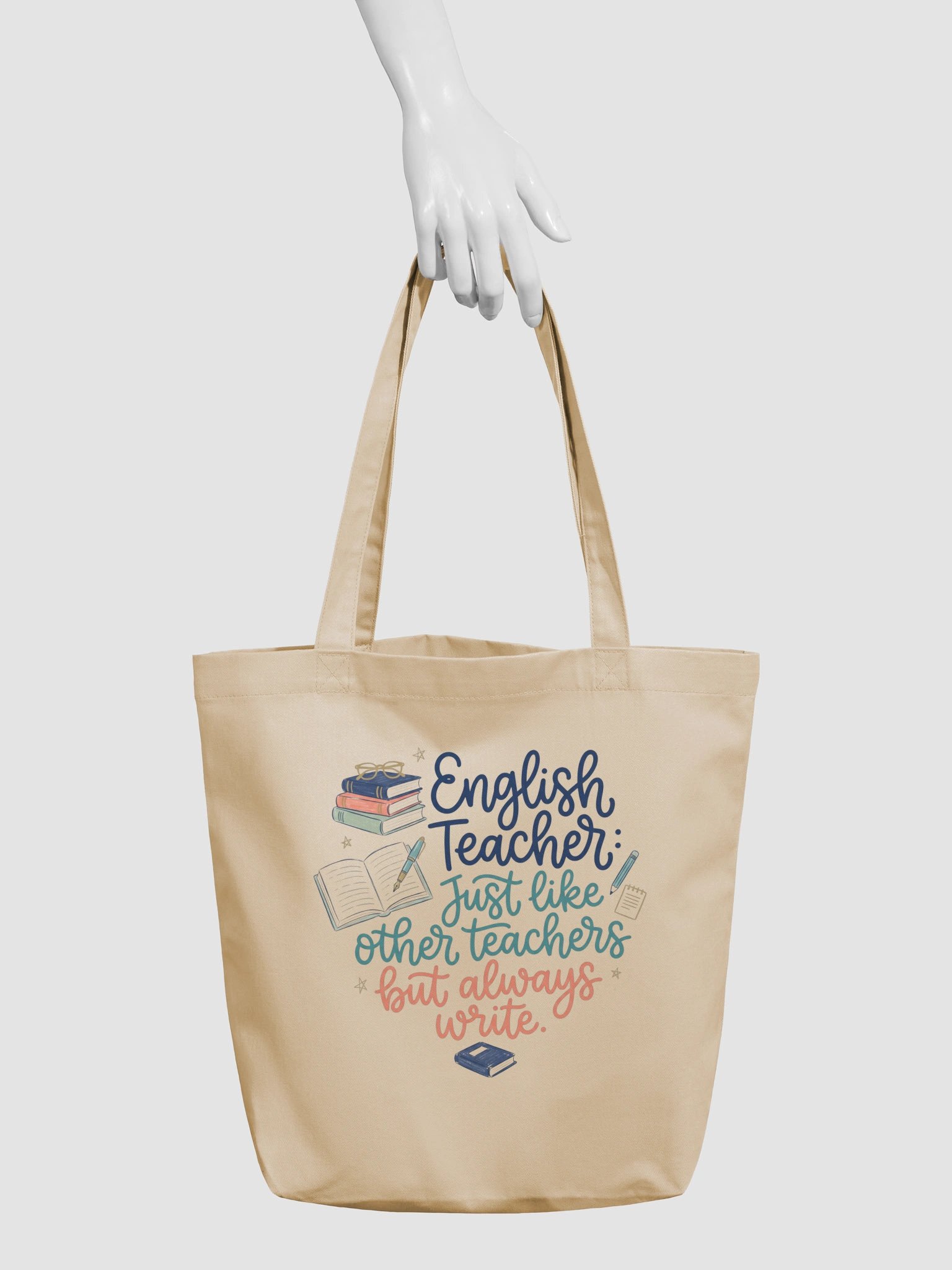 English Teacher Bag Just Like Other Teachers Tote product image (3)