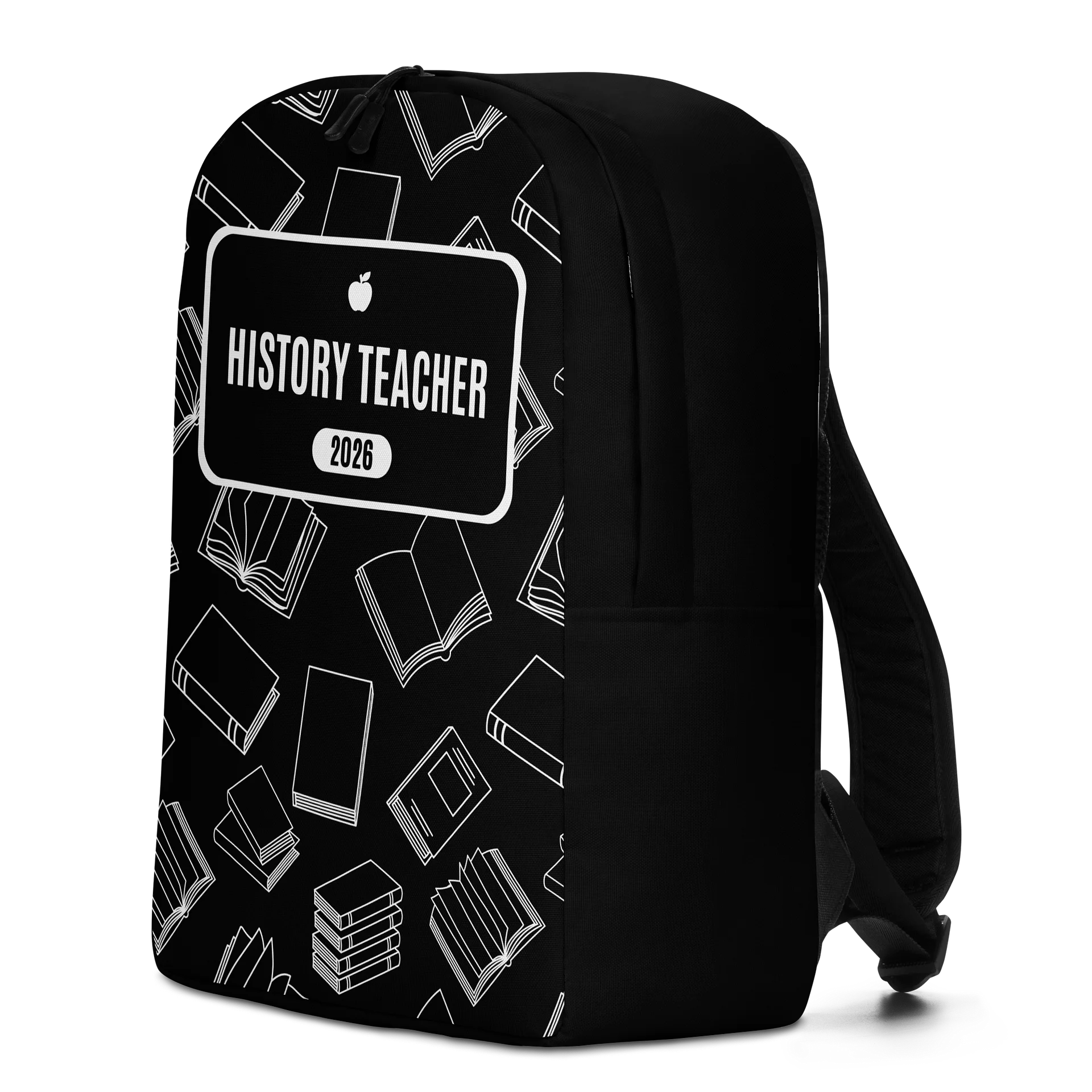 History Teacher Backpack - Back to School Book Pattern Bag, Teacher Gift 2026 product image (2)