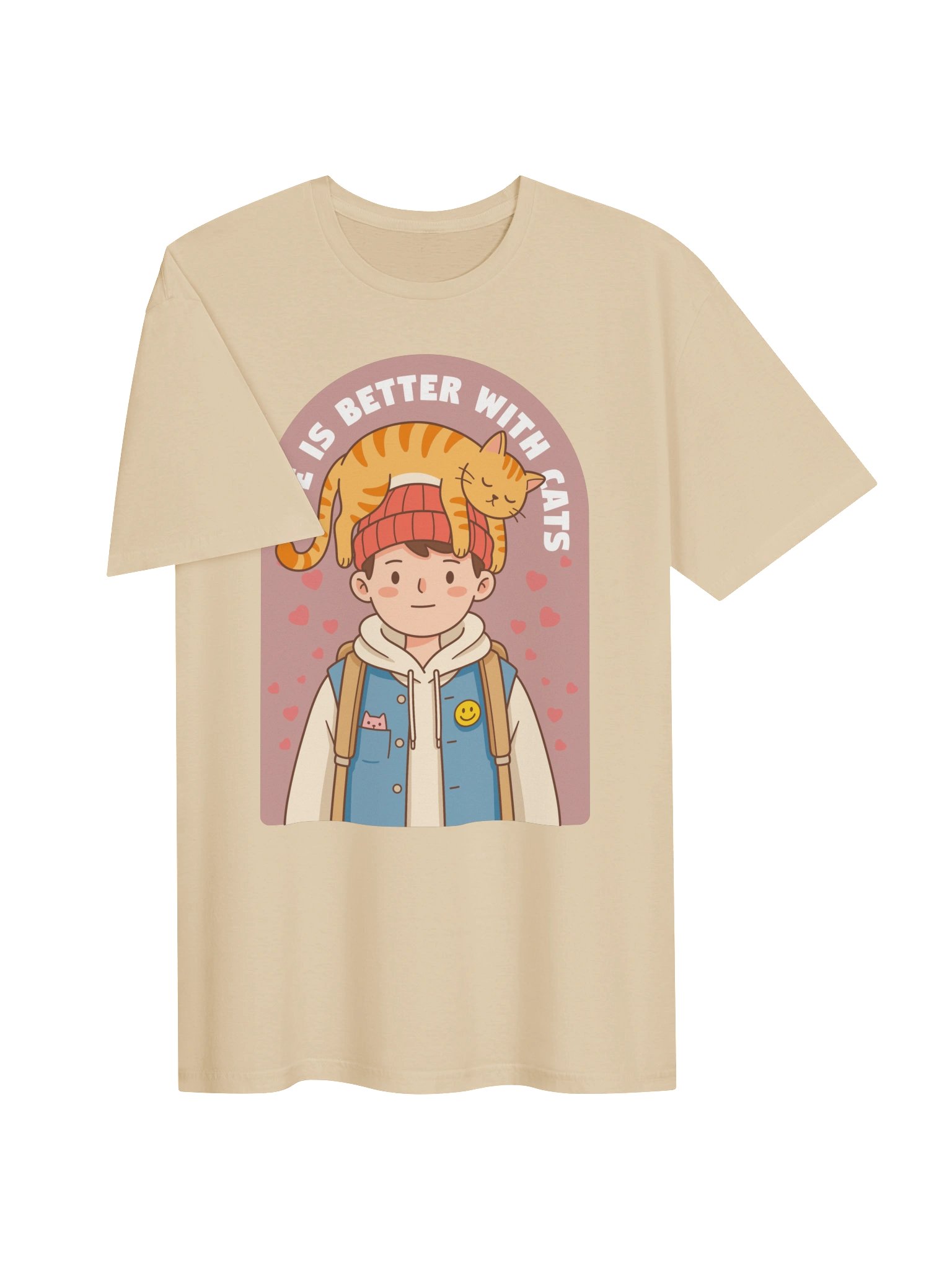 Better with Orange Cat Shirt product image (4)
