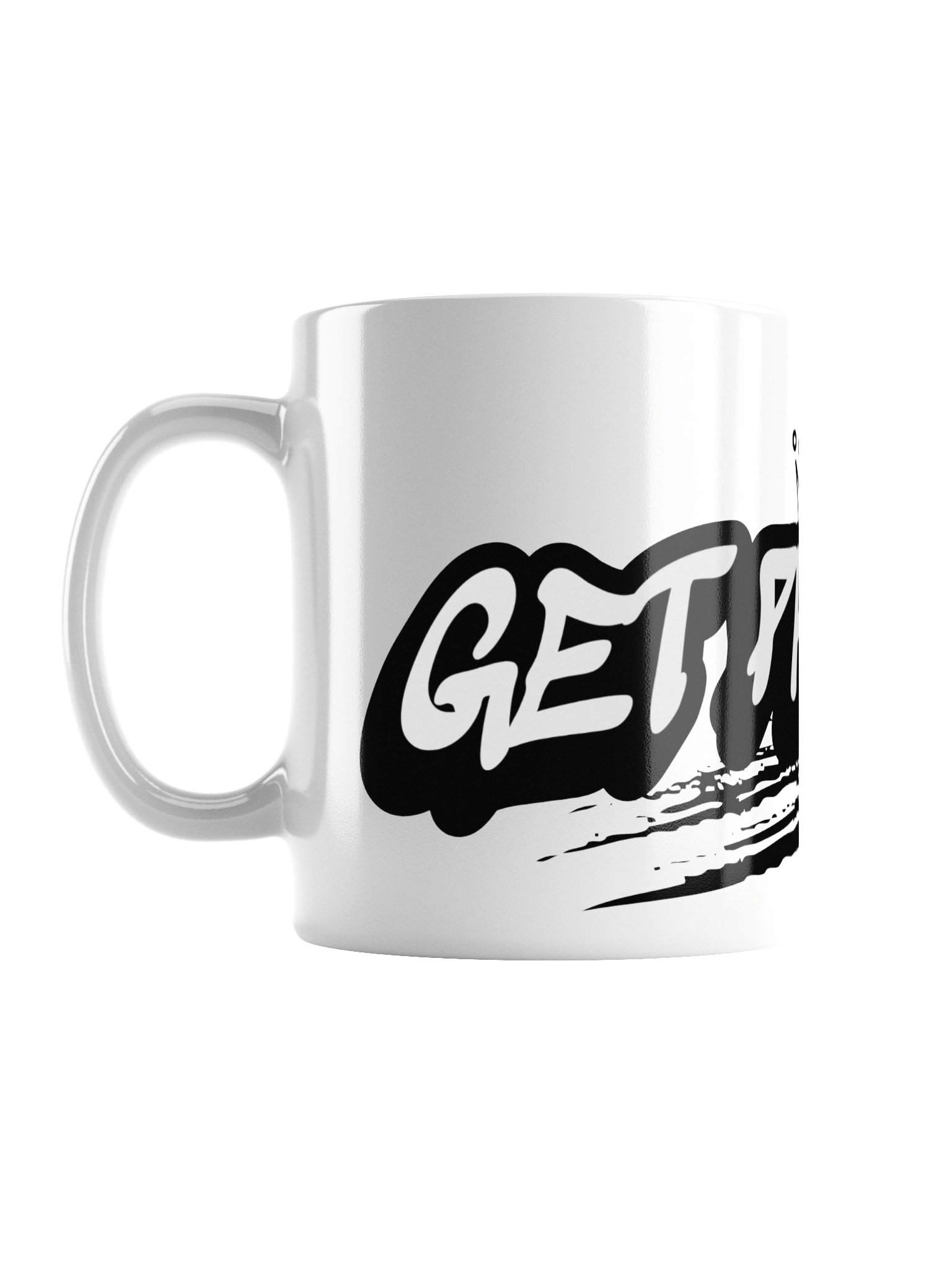 GET PHUCKED White Glossy Mug product image (2)