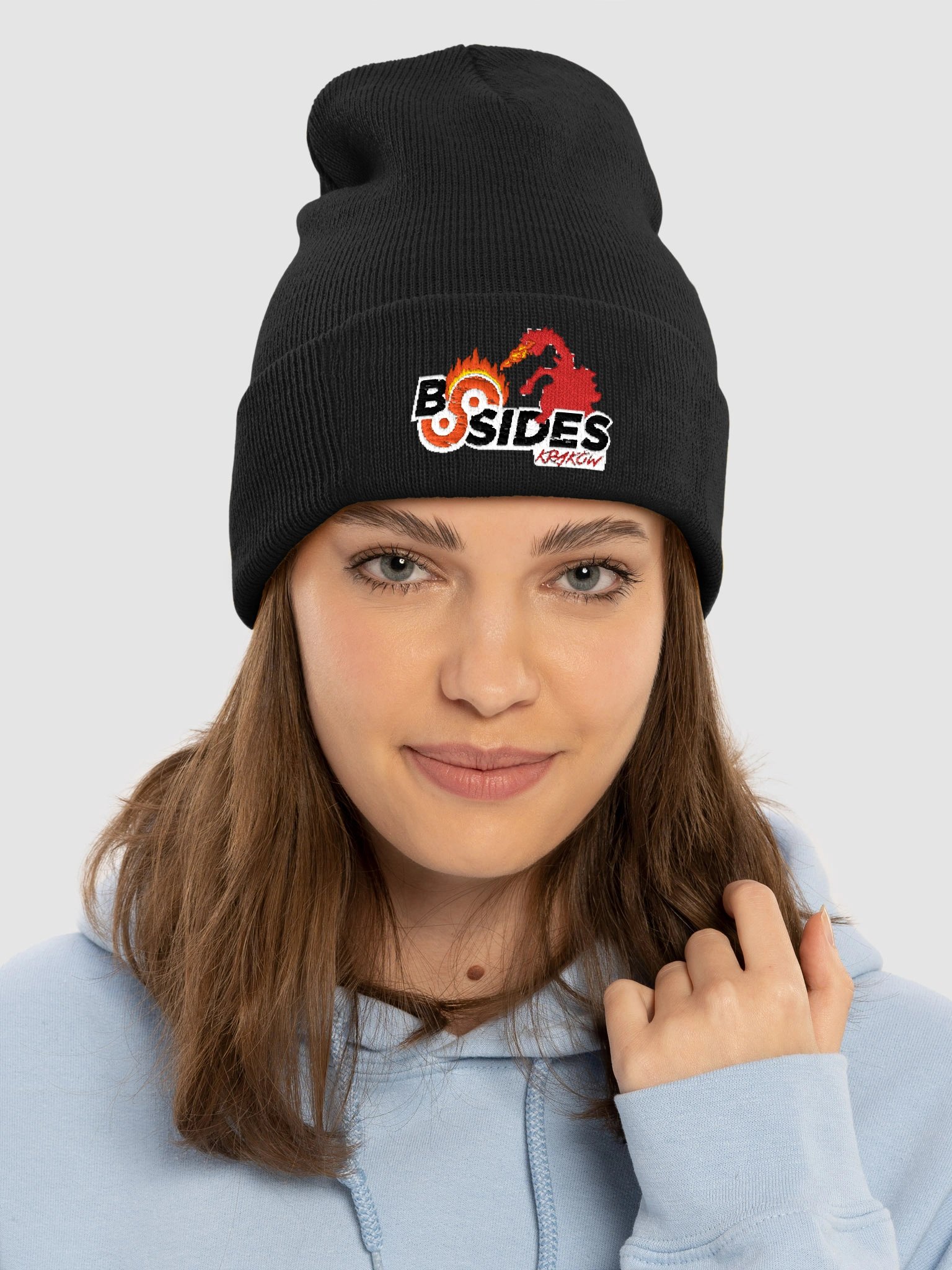 BSides Kraków Classic Logo Beanie product image (3)