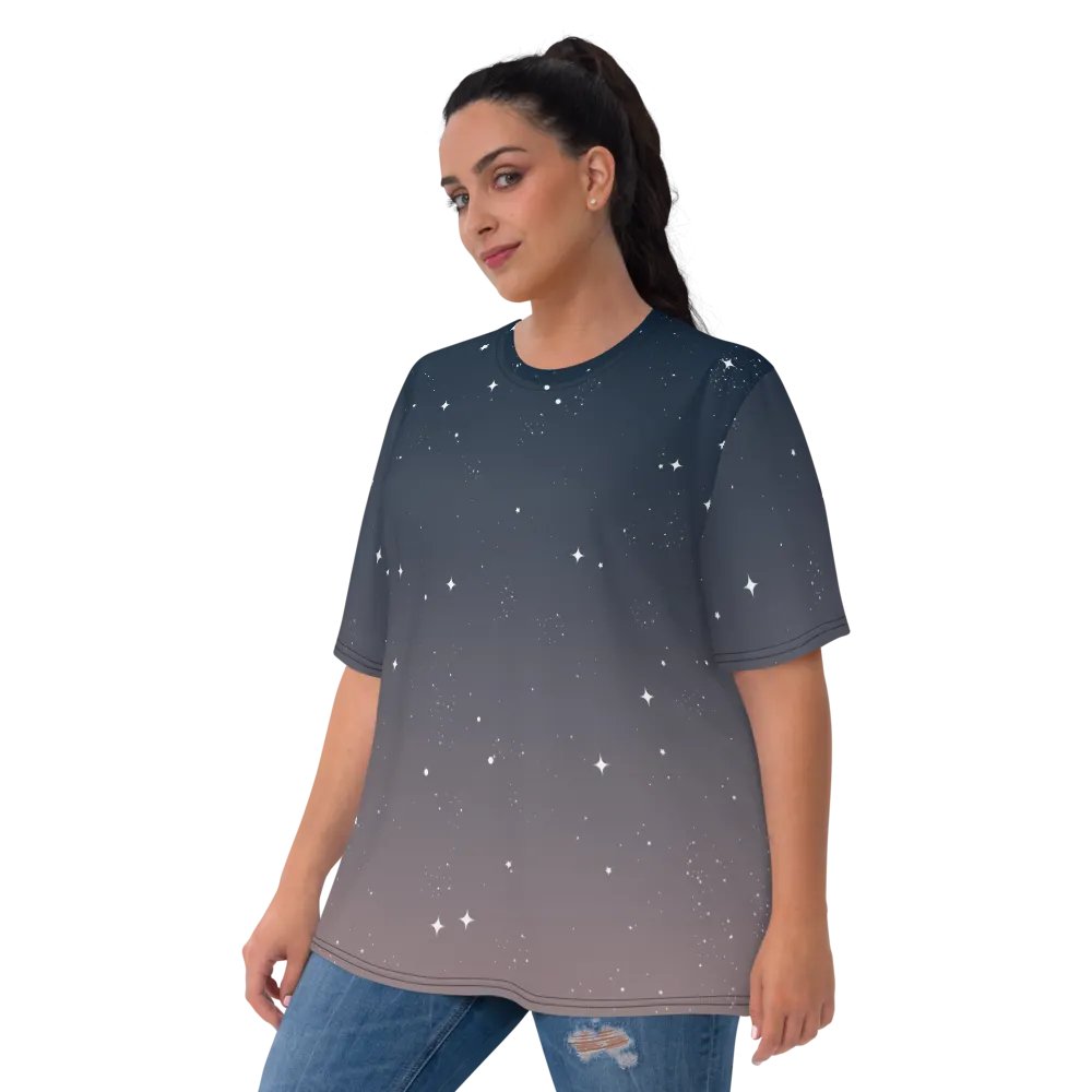 Starry Sky Dusk Women's T-Shirt product image (5)