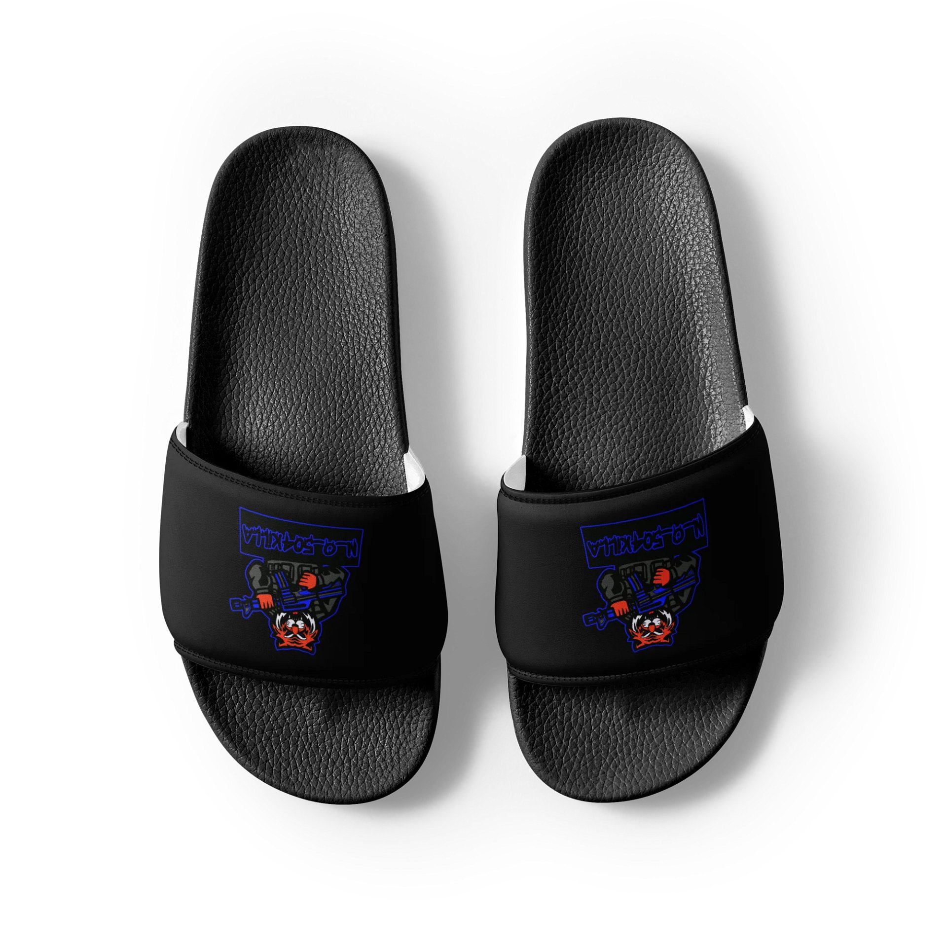 All Black Gang Slides product image (3)