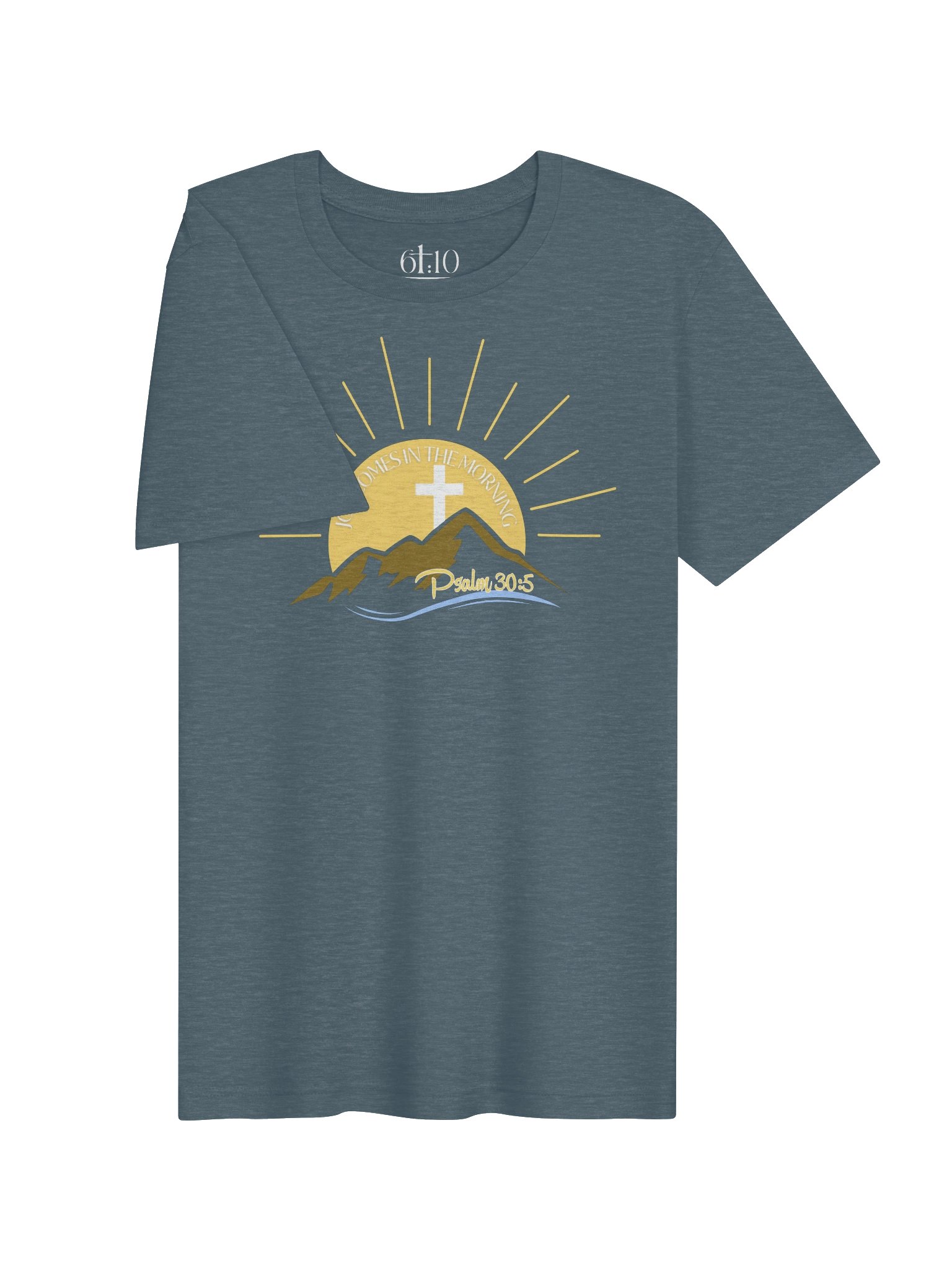 Joy Comes in the Morning Christian Tee product image (33)