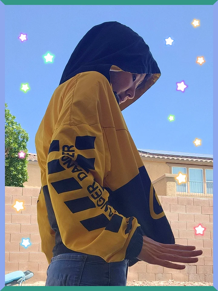 Inconsolable Emote - Cropped Windbreaker product image (2)