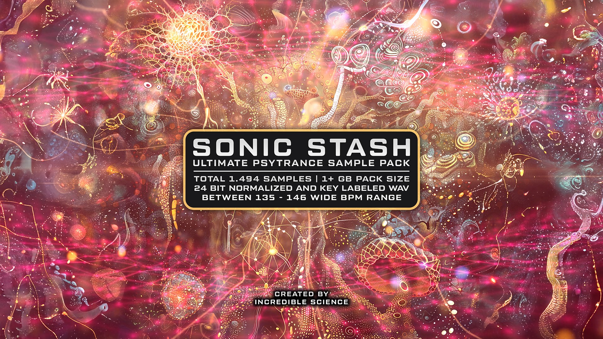Sonic Stash - Ultimate Psytrance Sample Pack product image (1)
