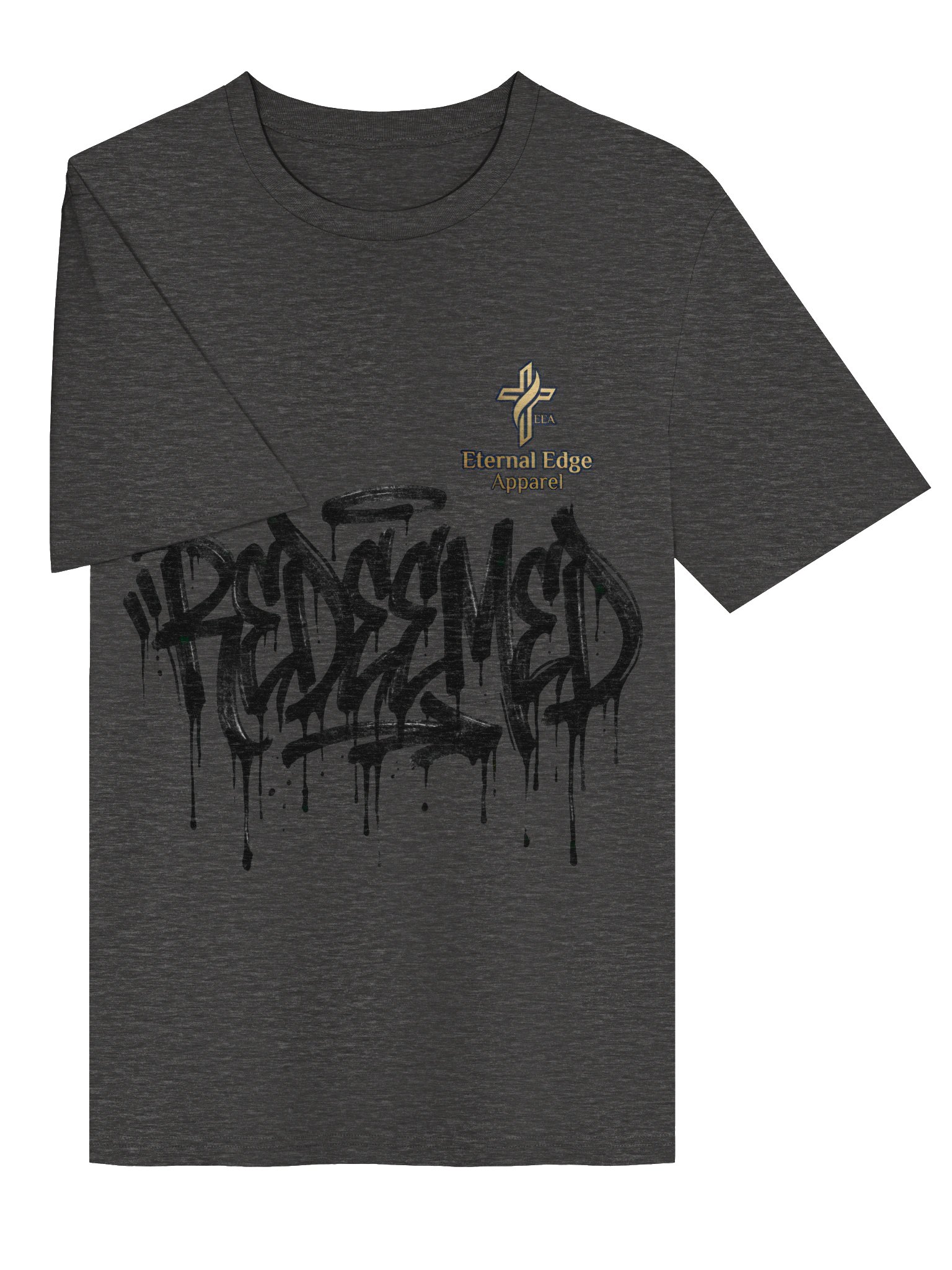 'REDEEMED' Authentic Graphic Prmium quality Ink and shirt with our logo as always, over the left chest pocke product image (28)