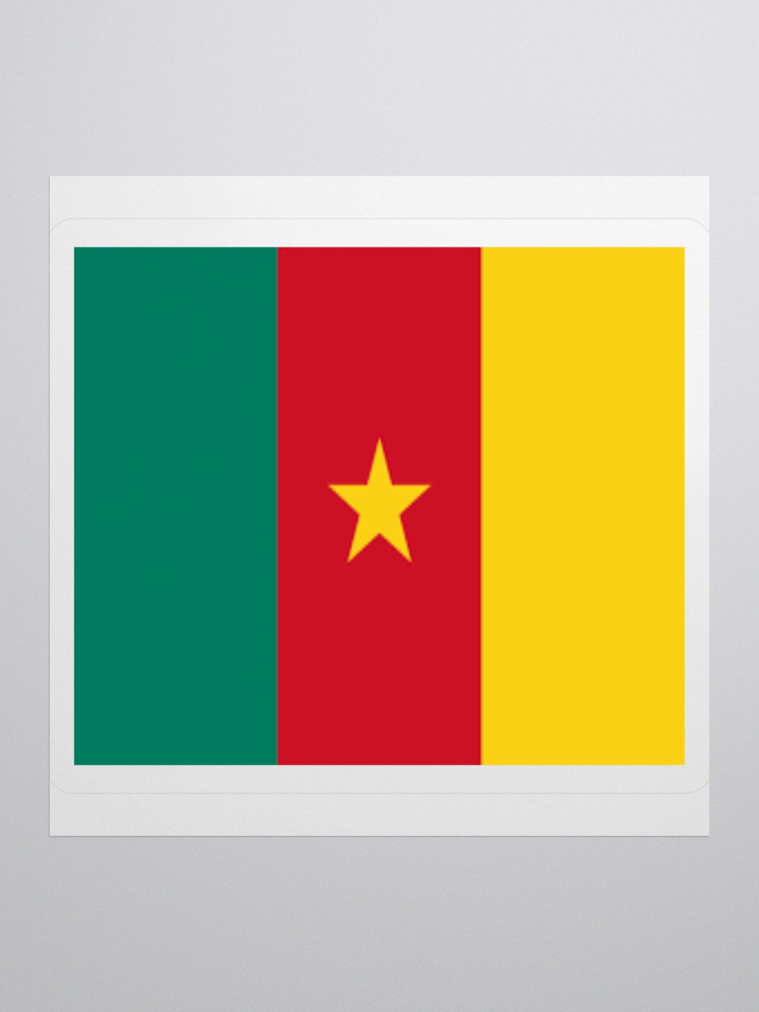Cameroon Flag Sticker | Pan-African Design | Durable Vinyl | 3 Sizes product image (3)
