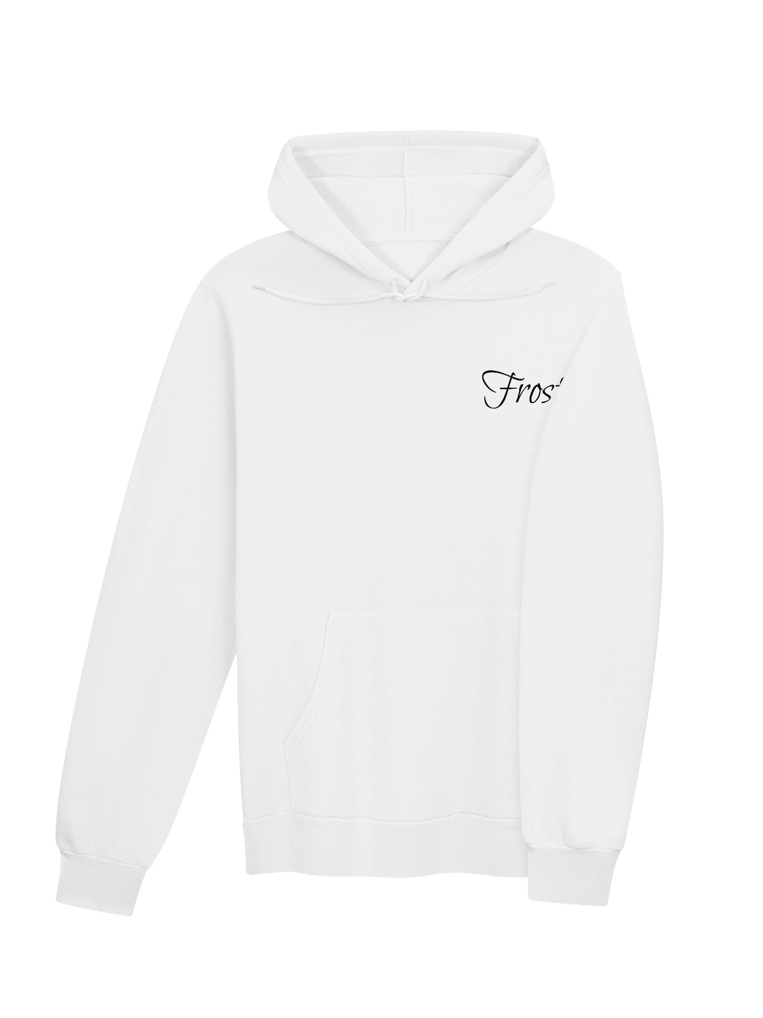 Frosti Script Hoodie (White) product image (4)