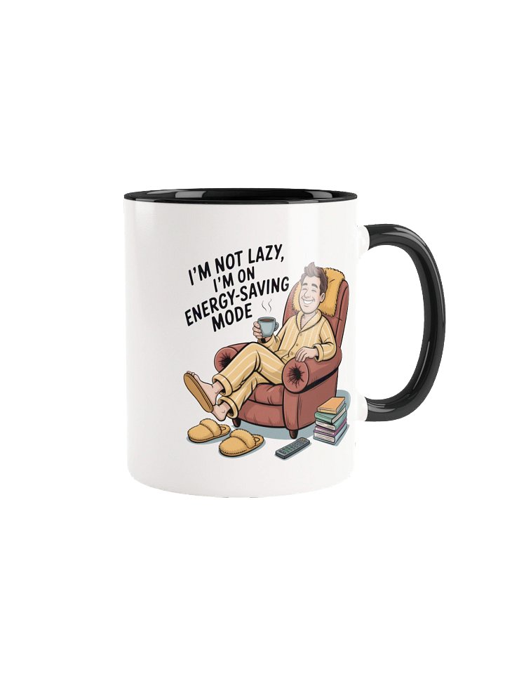 Energy-Saving Mode Funny Coffee Mug - with Color Inside product image (1)