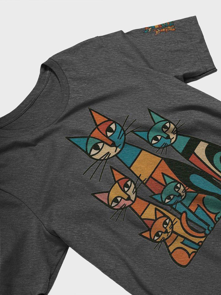 Geometric Felines Unisex T-Shirt product image (1)