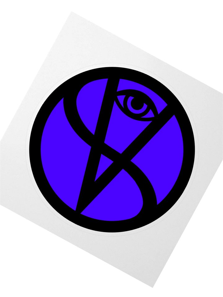 O.P. Logo | Kiss-Cut Sticker product image (6)