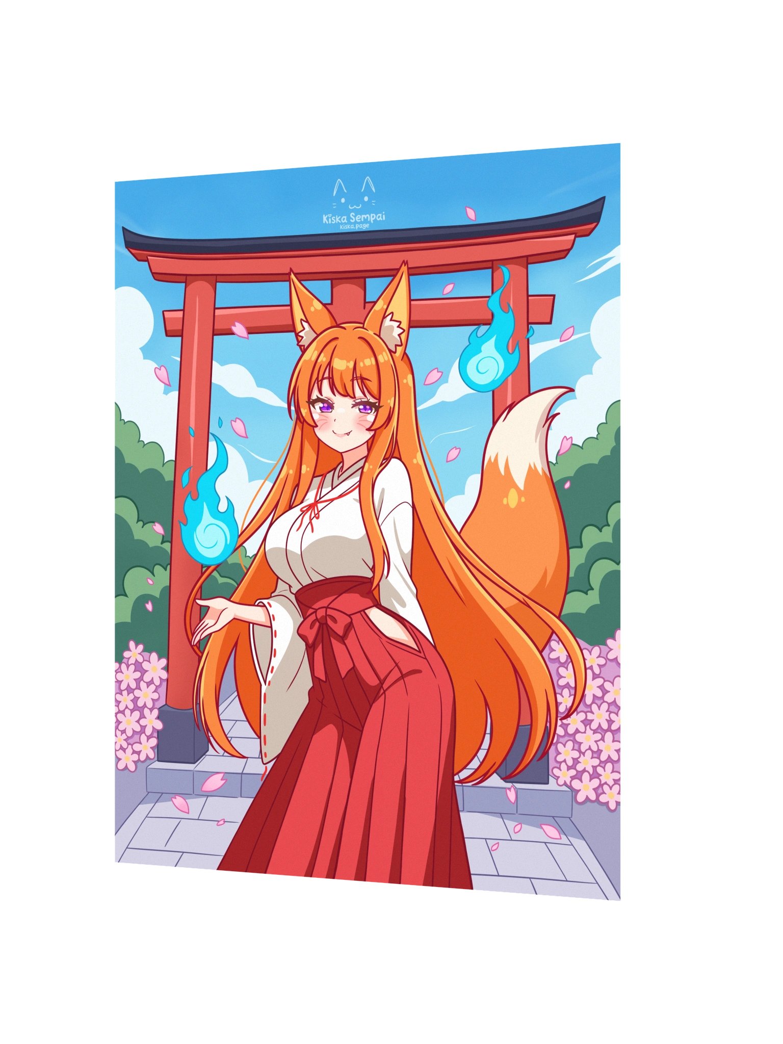 Shrine Maiden Konkon ☆ Wall Art product image (2)