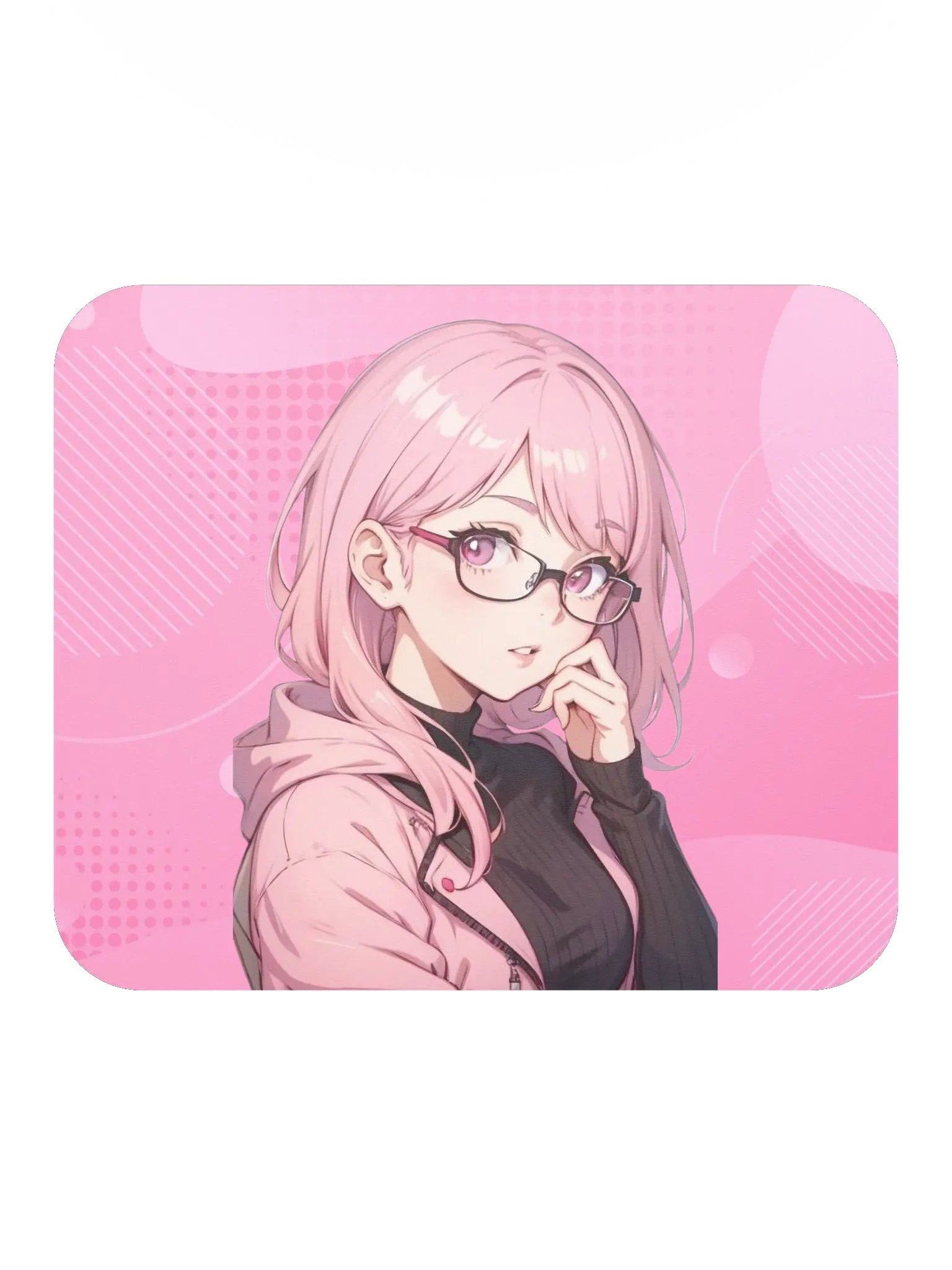 (PINK Waifu) K Classic Mouse Pad product image (2)
