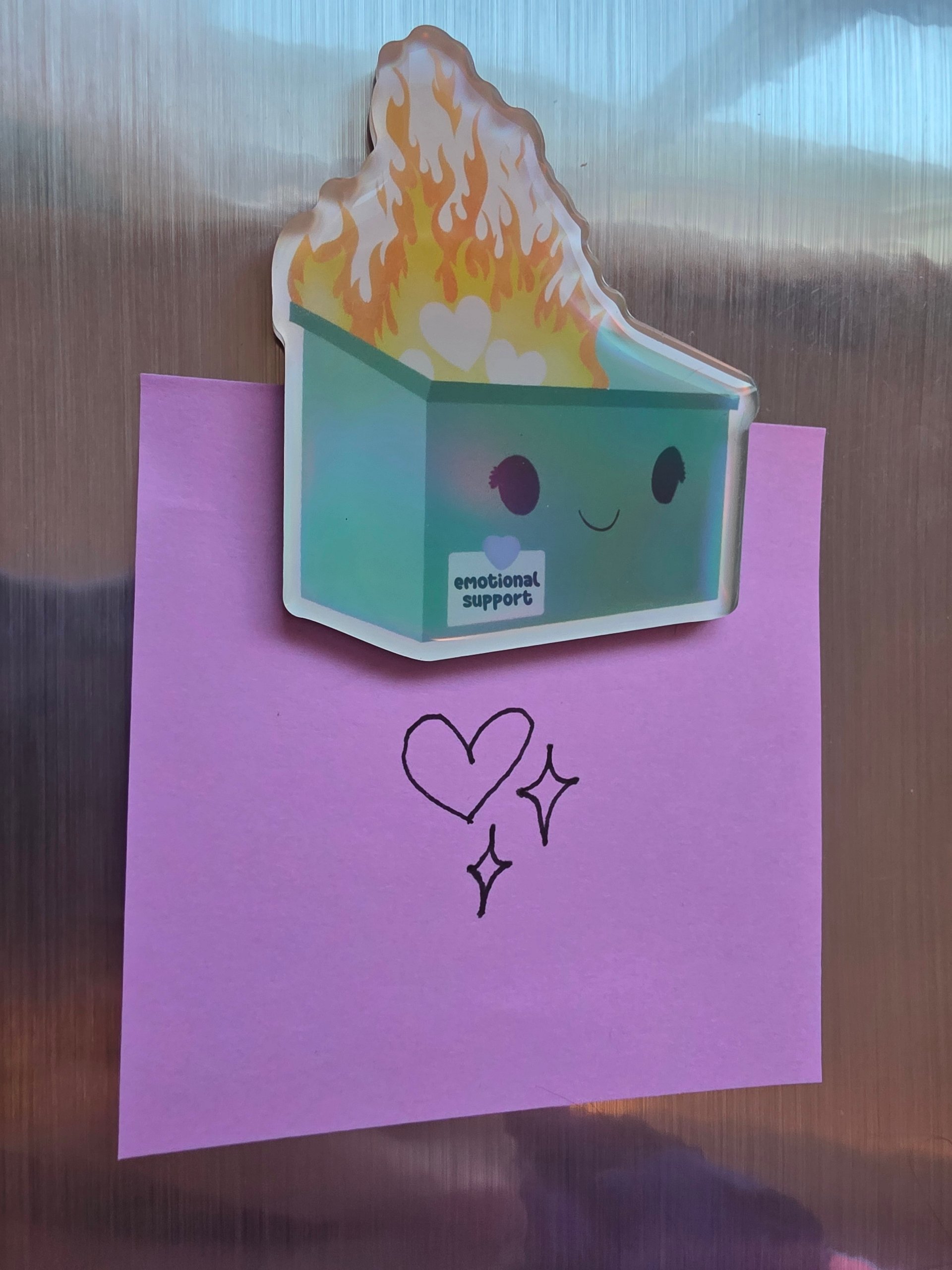 Emotional Support Dumpster Fire product image (2)