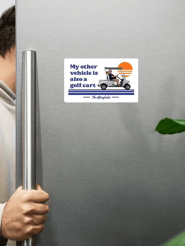 My Other Vehicle Is Also A Golf Cart / Rodney Magnet product image (3)