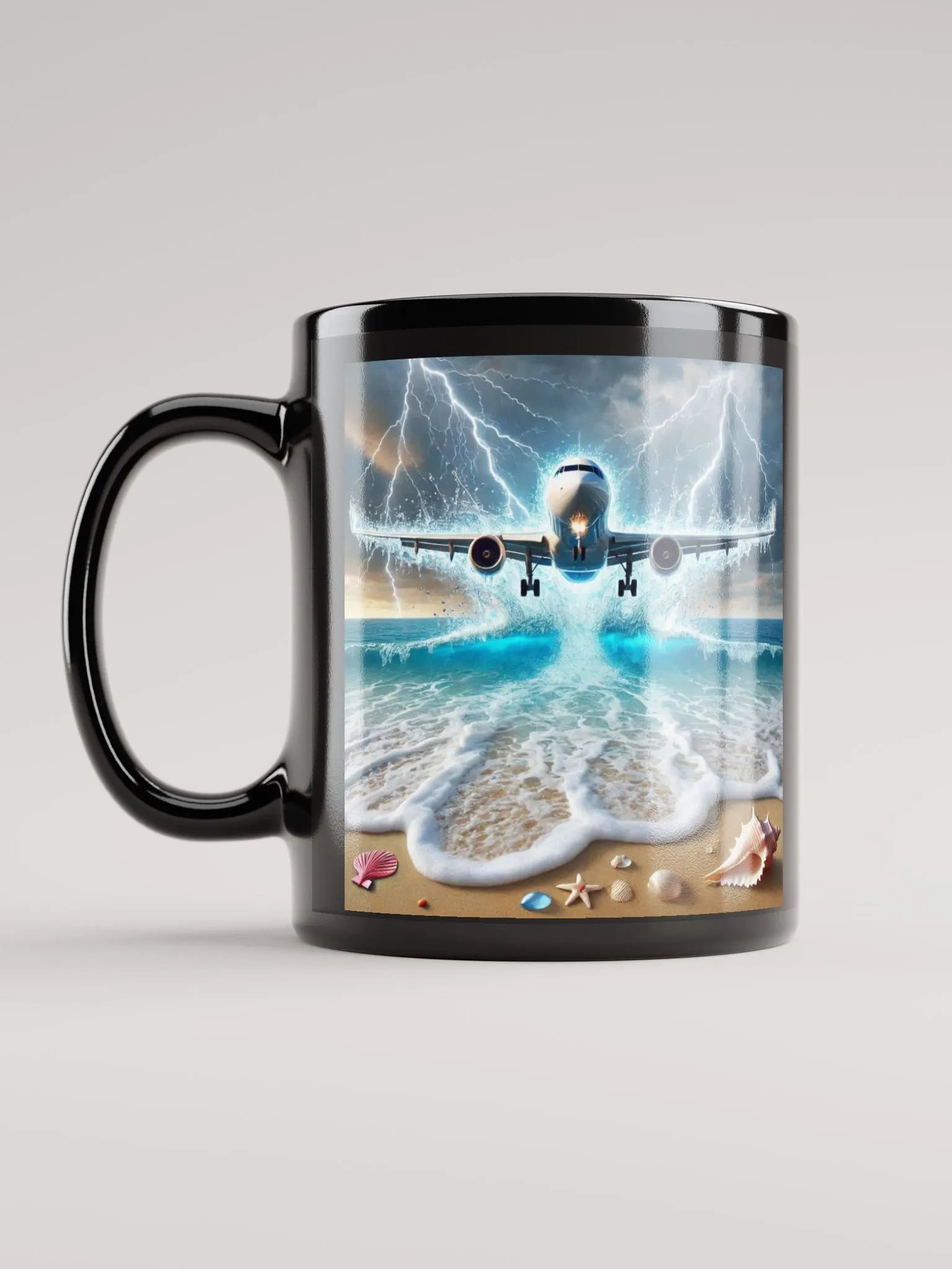Surreal Splash Black Mug product image (12)