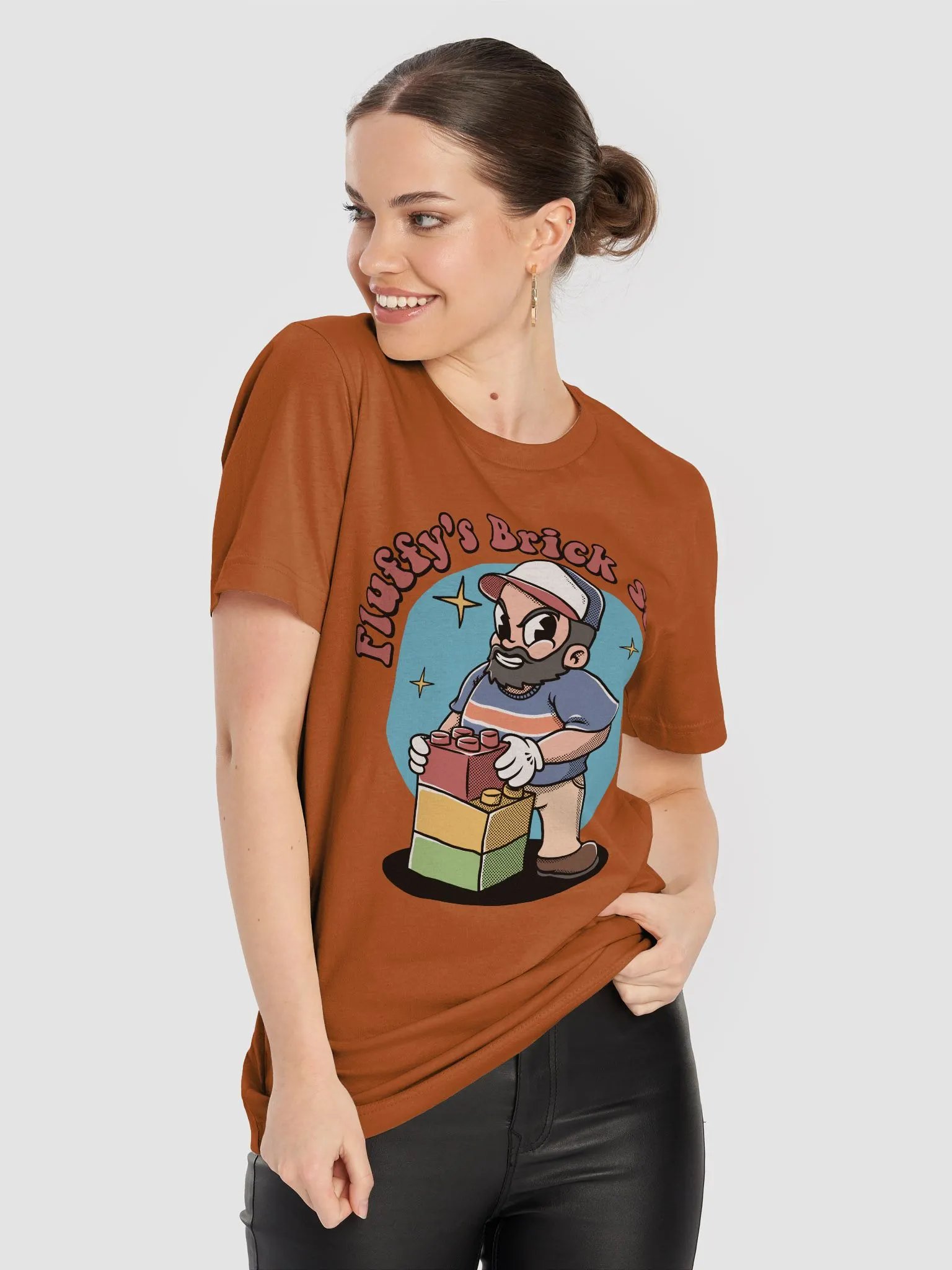 Fluffy's Brick Studio T-Shirt WB product image (8)