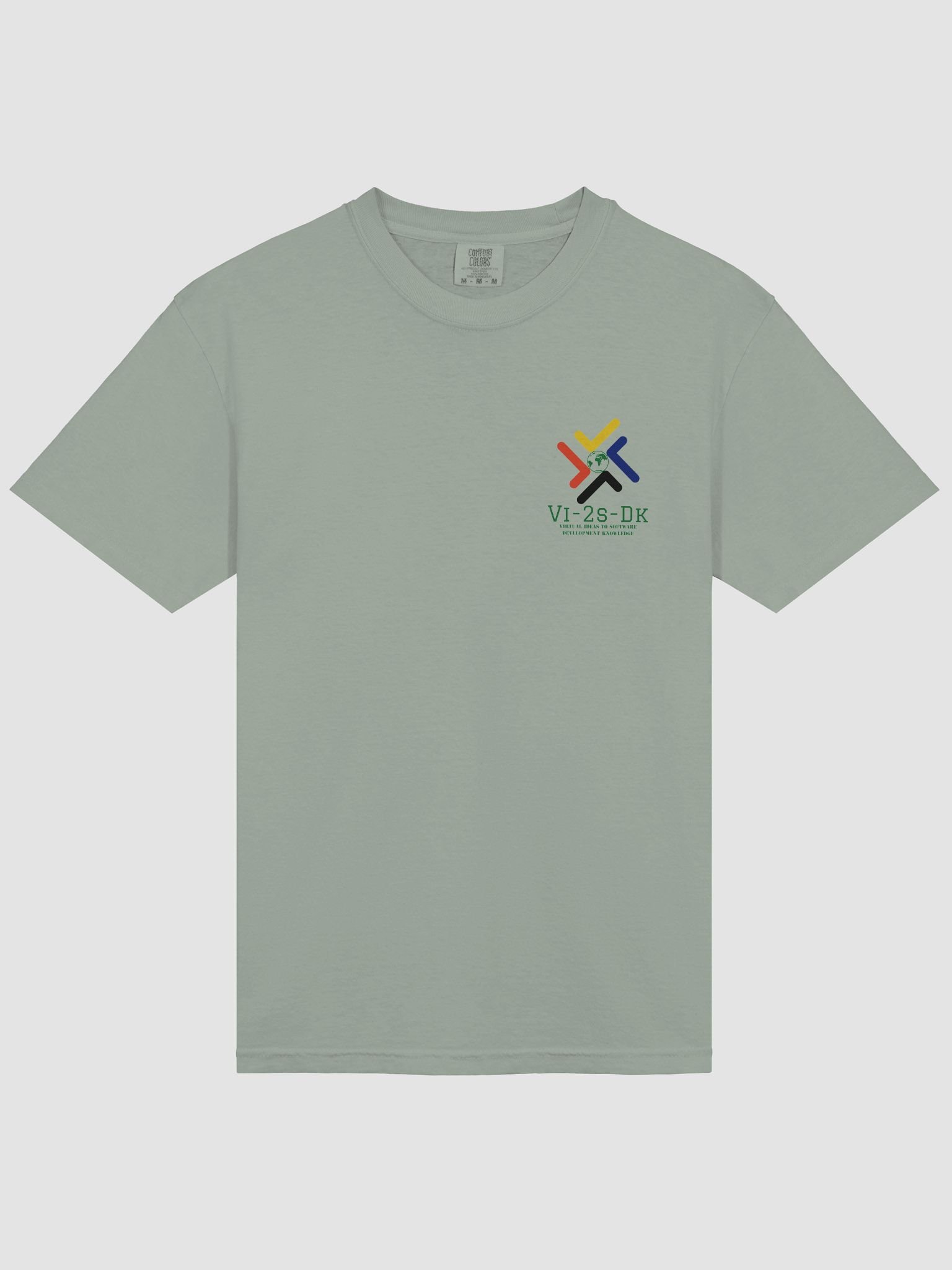 Heraldic Vi-2s-Dk Globe Logo T-Shirt product image (3)